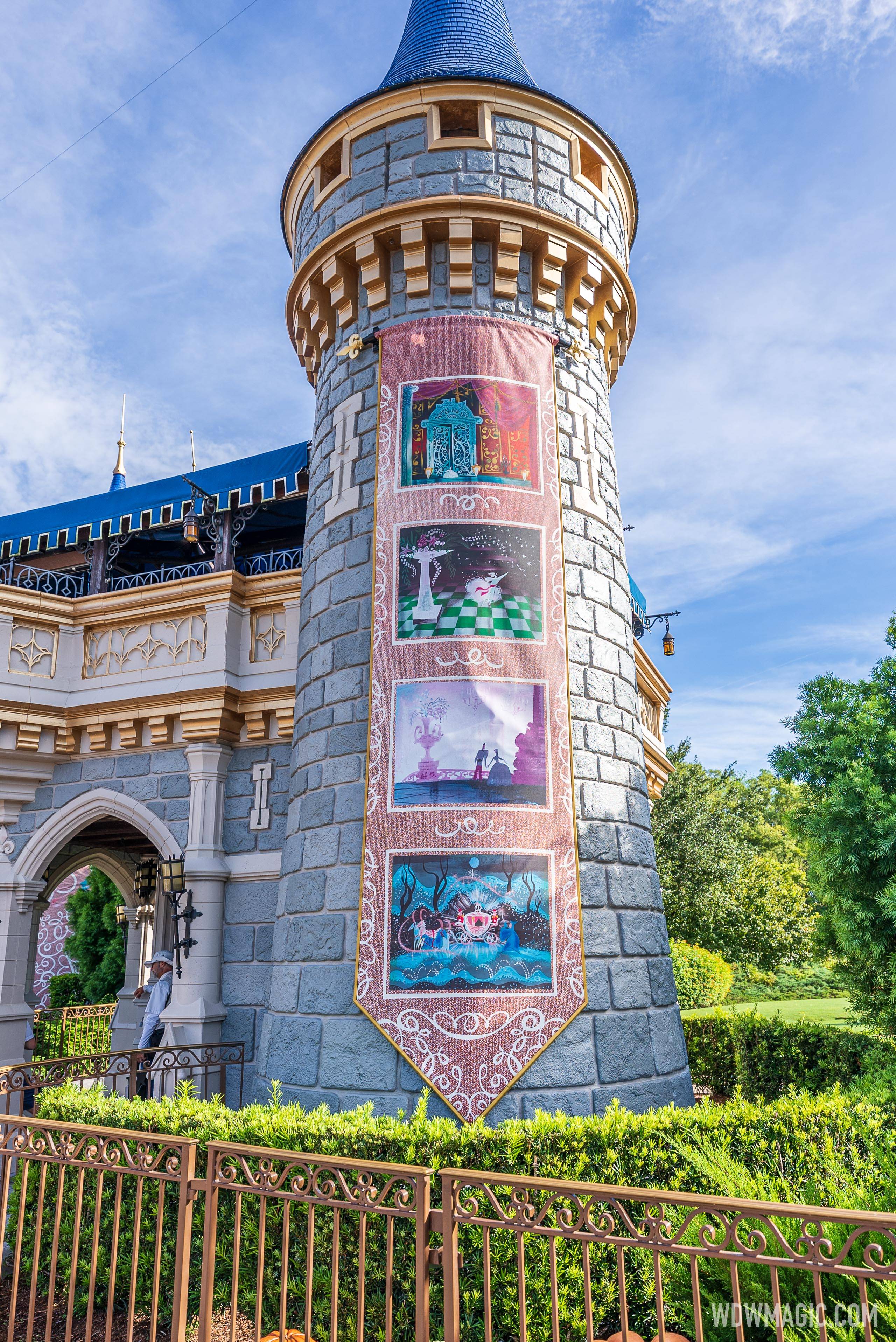 Disney Cinderella Princess Castle Collection Banner Flags 3D Pin – The  Stand Alone