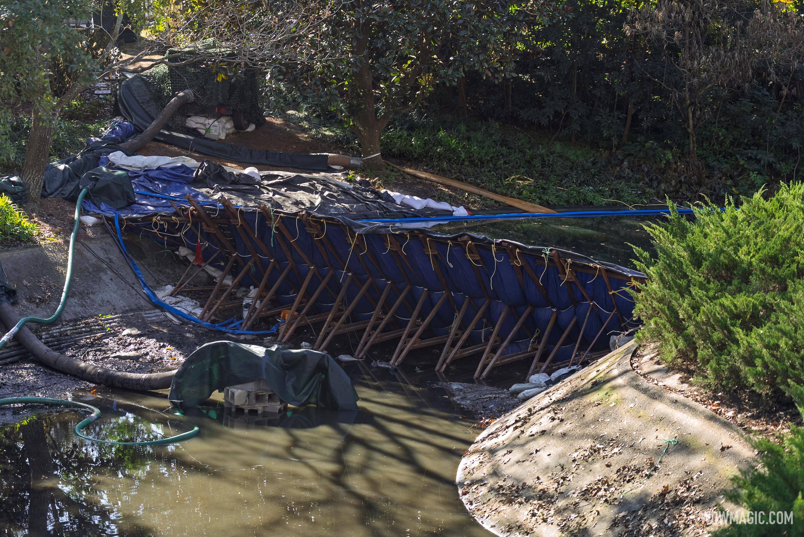  Cinderella Castle Moat Drained - February 9 2026