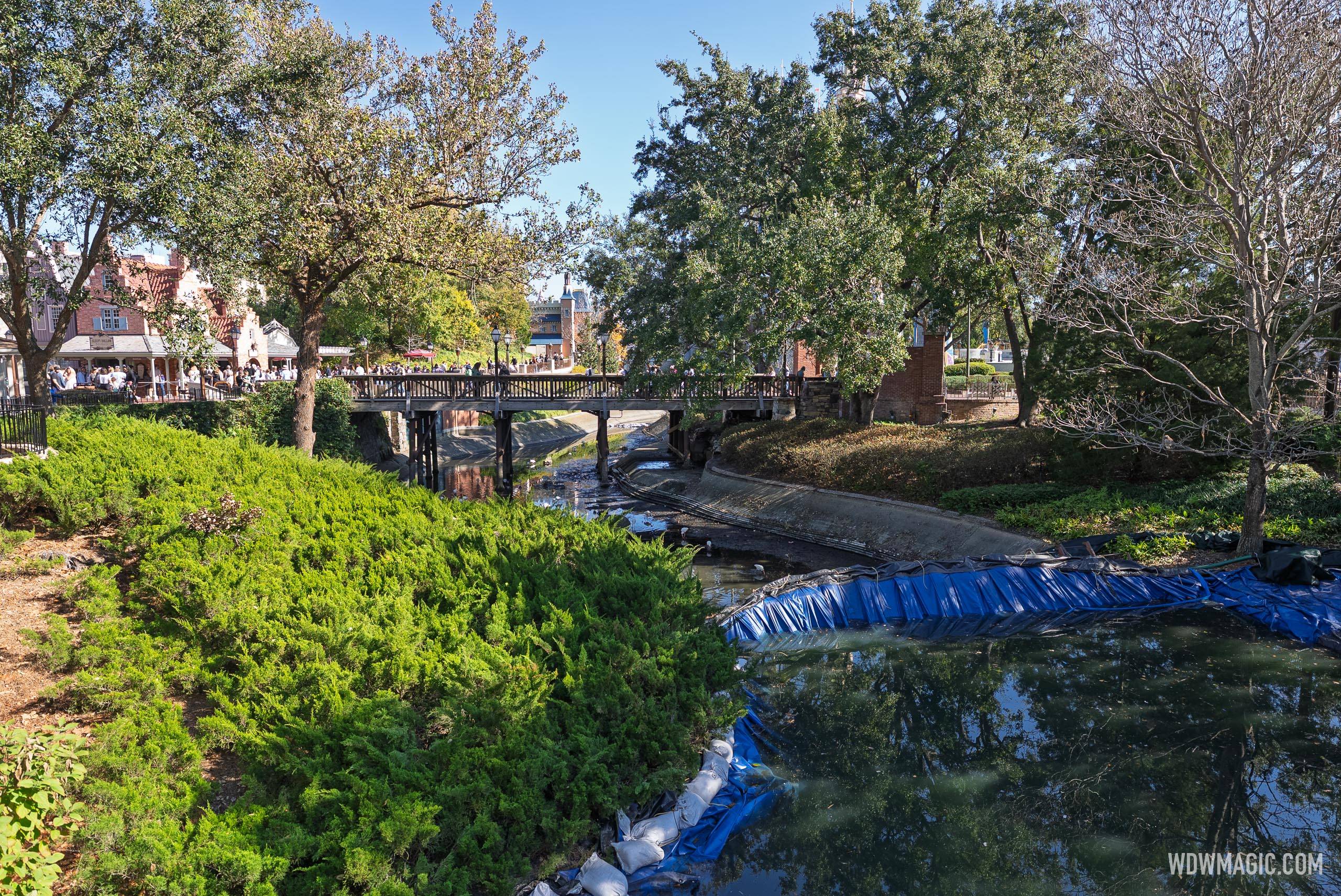  Cinderella Castle Moat Drained - February 9 2026