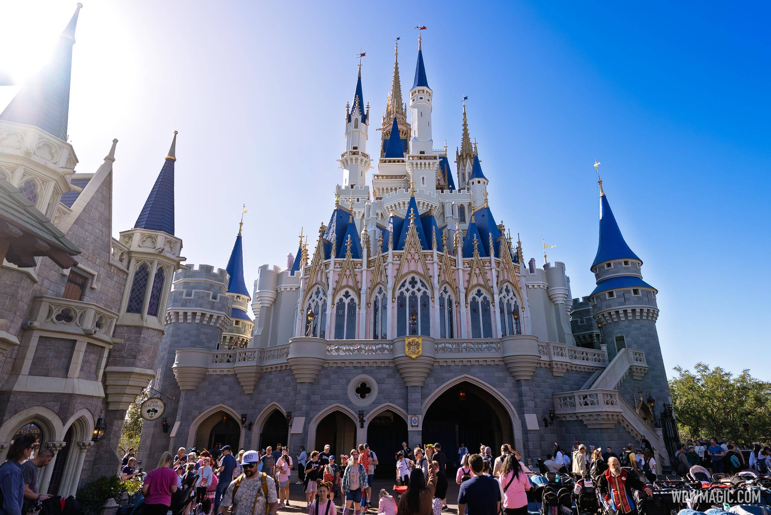 Cinderella Castle Repainting - February 17 2026