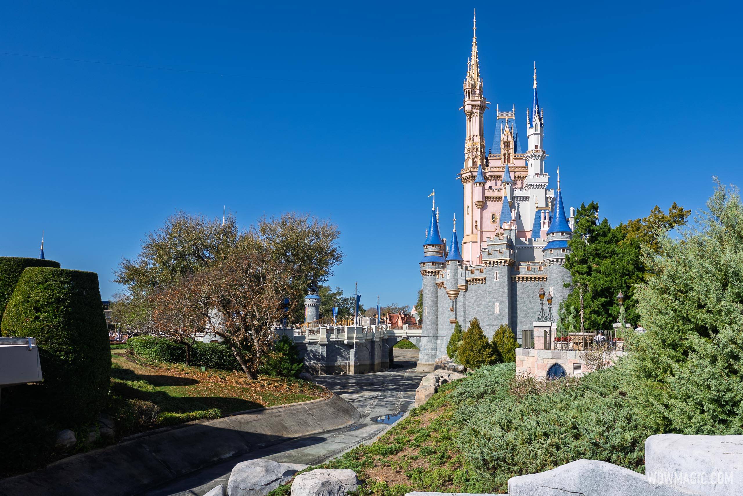 Cinderella Castle Repainting - February 17 2026