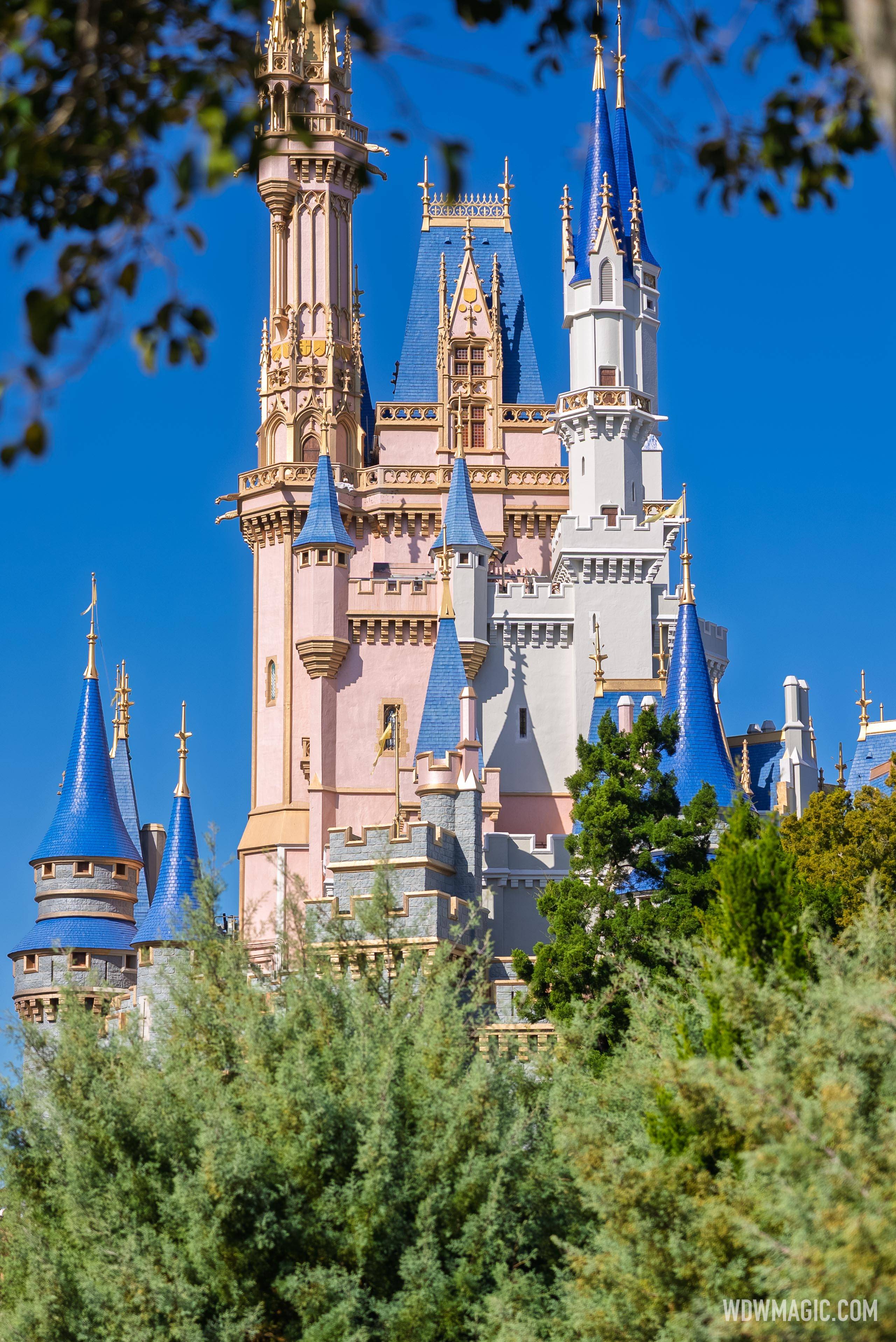 Cinderella Castle Repainting - February 17 2026