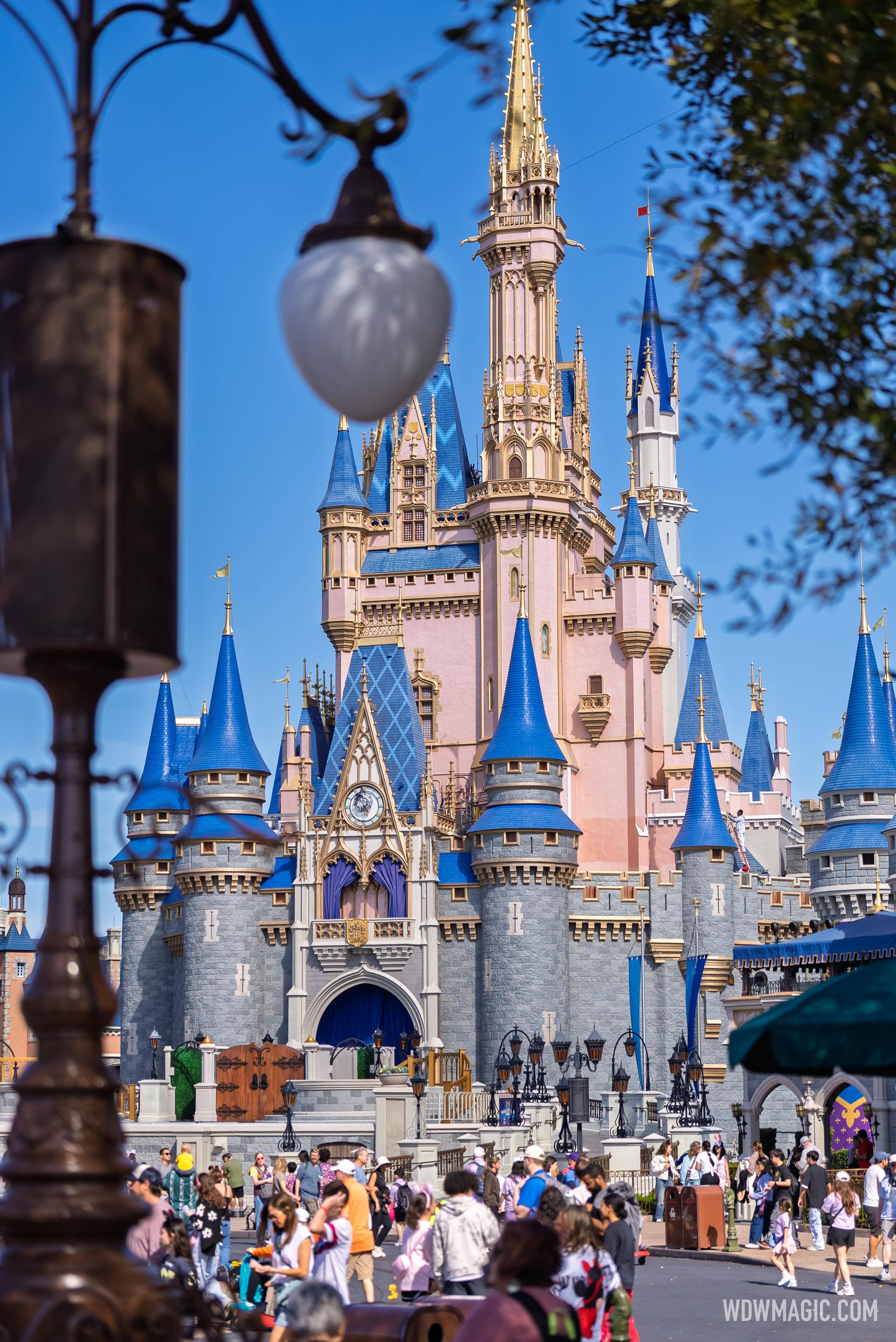 Cinderella Castle Repainting - February 17 2026