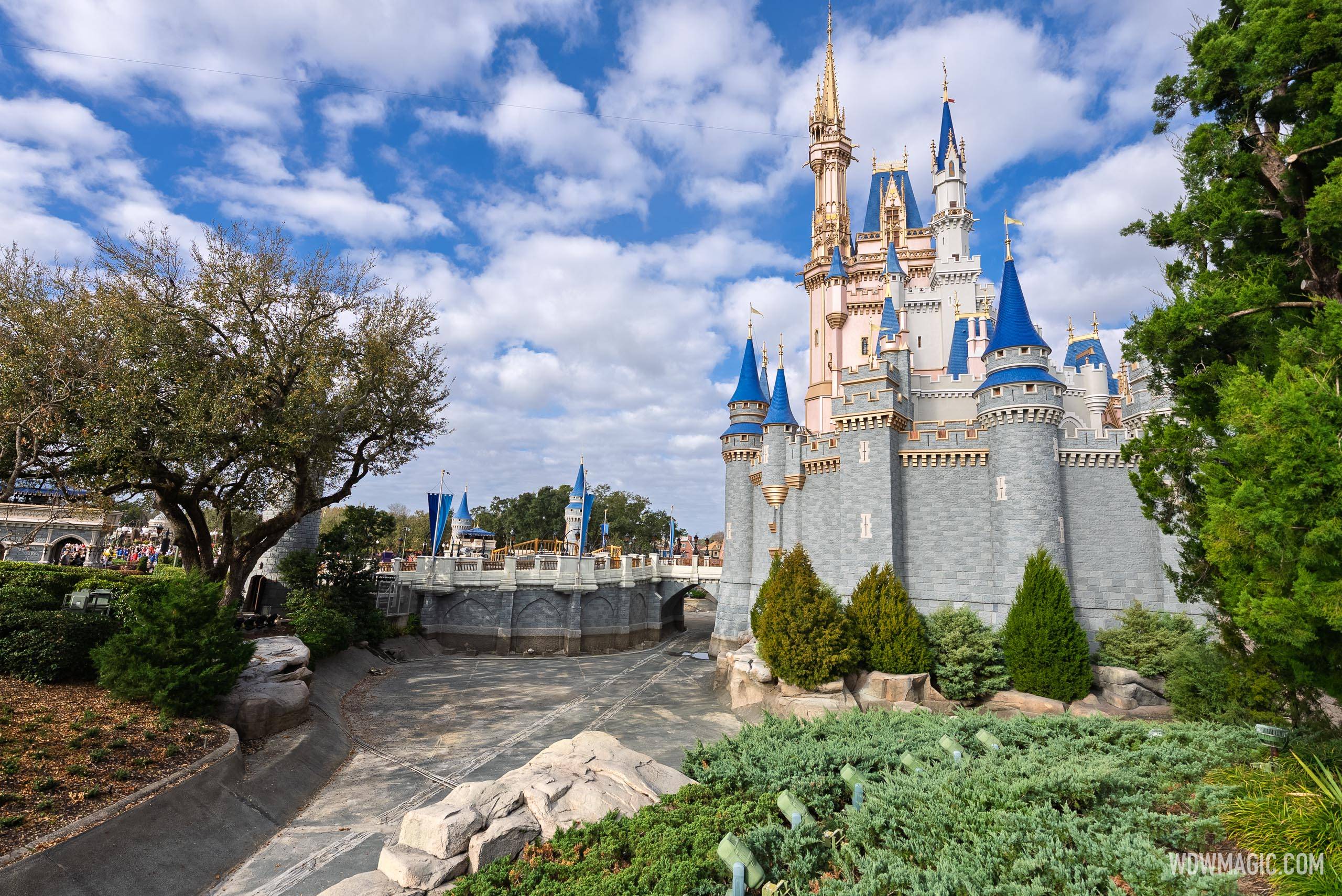 Cinderella Castle Repainting - February 18 2026