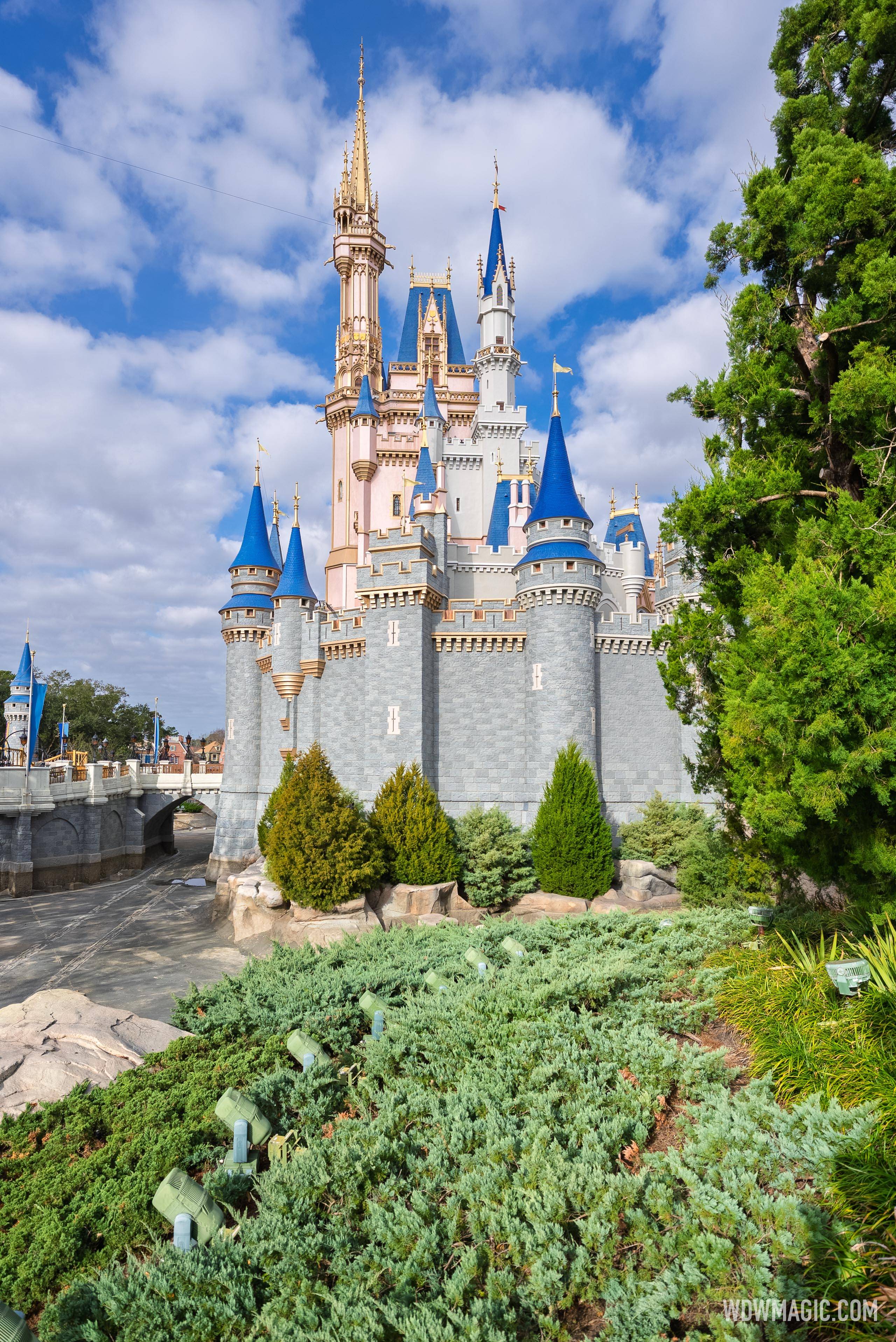 Cinderella Castle Repainting - February 18 2026