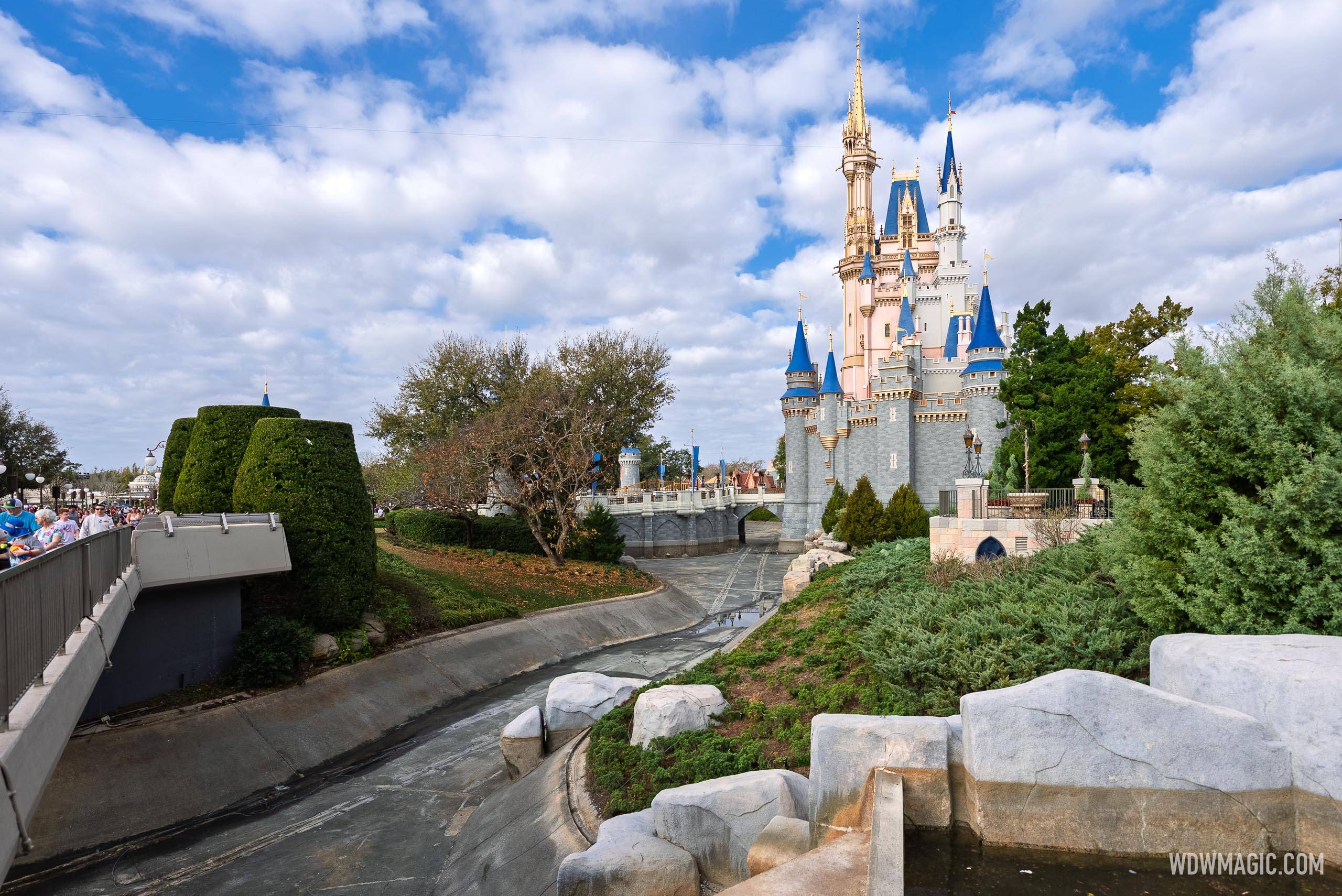 Cinderella Castle Repainting - February 18 2026
