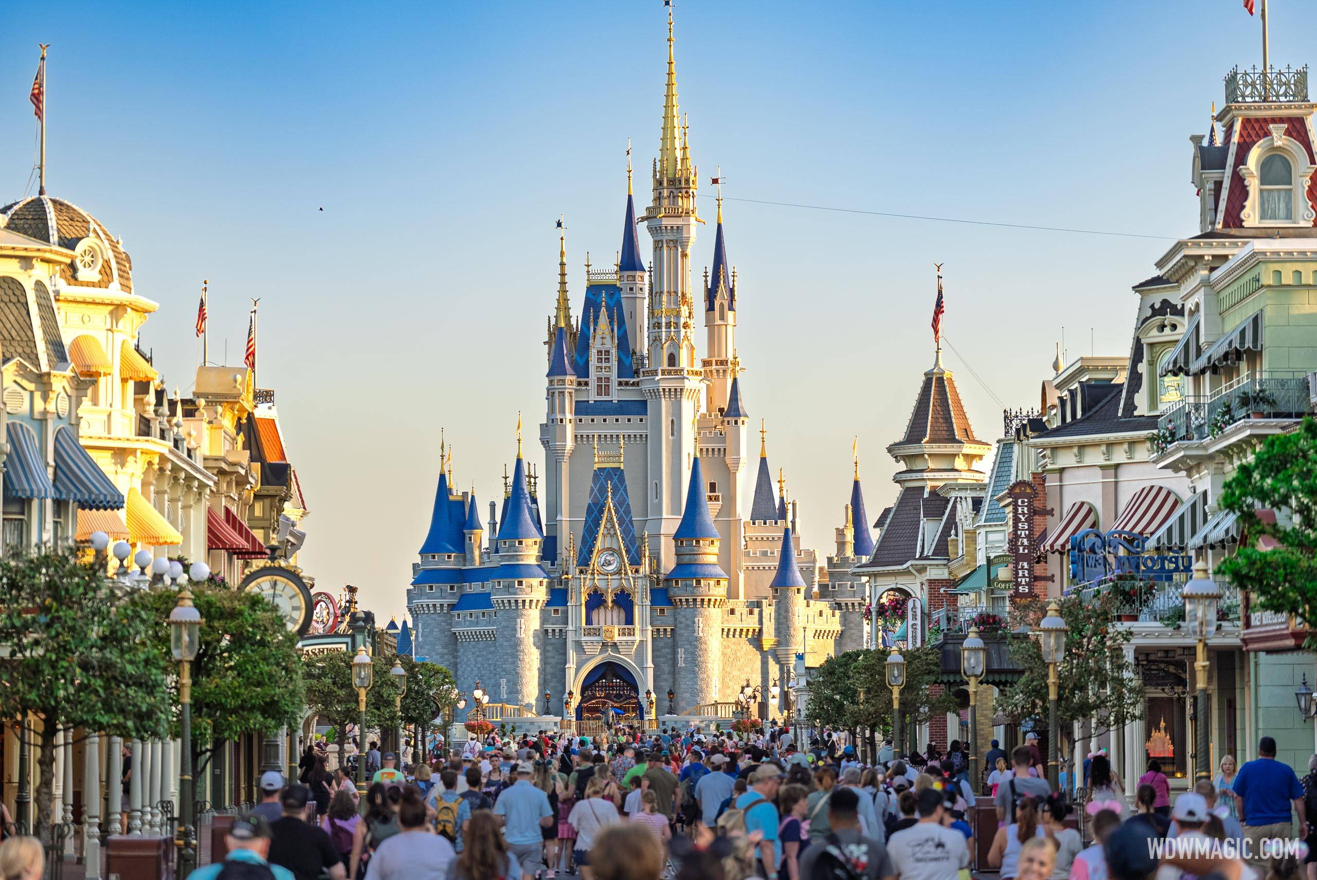 Early Morning Views of Repainted Castle - March 10 2026