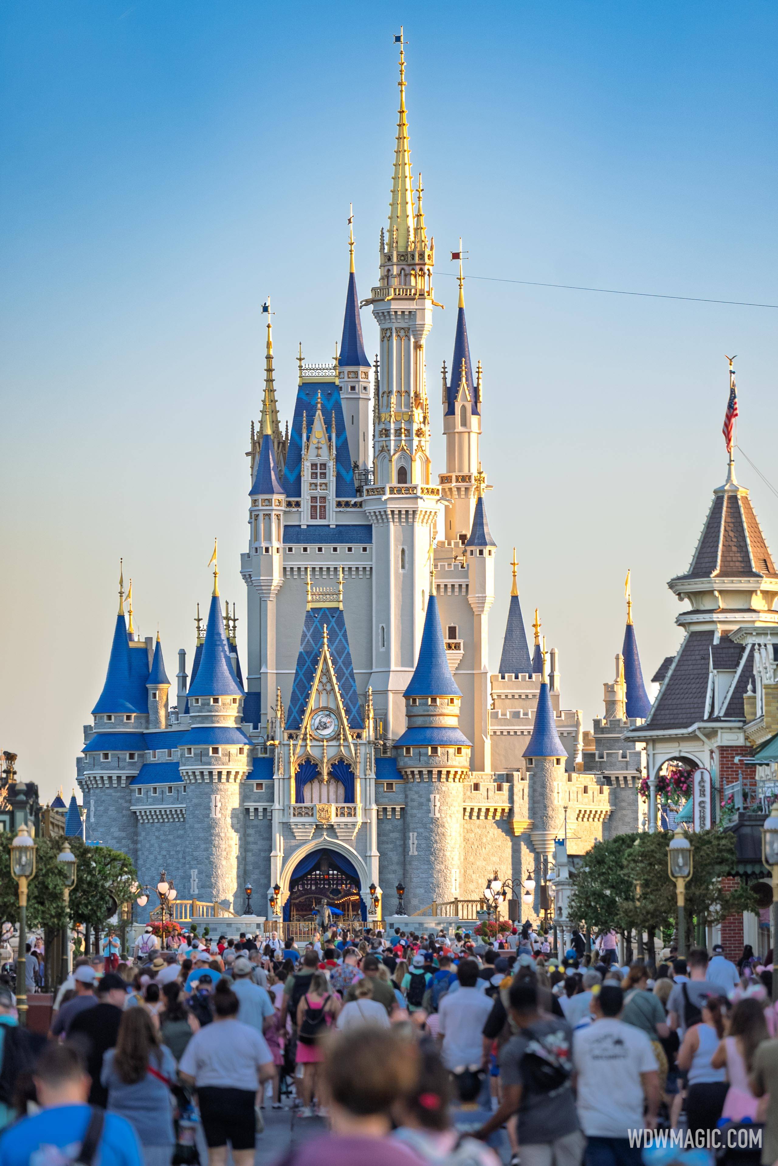 Early Morning Views of Repainted Castle - March 10 2026