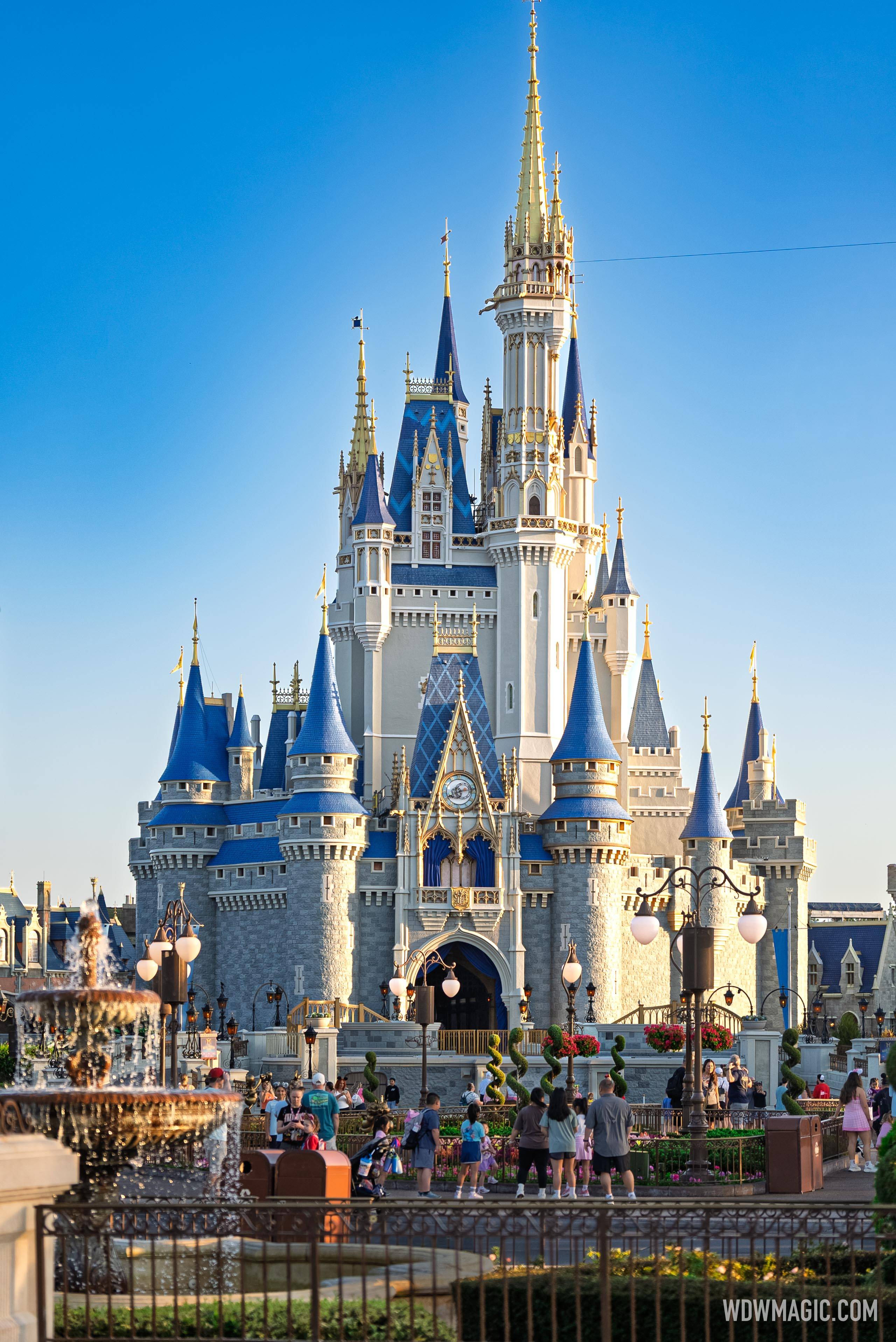 Early Morning Views of Repainted Castle - March 10 2026