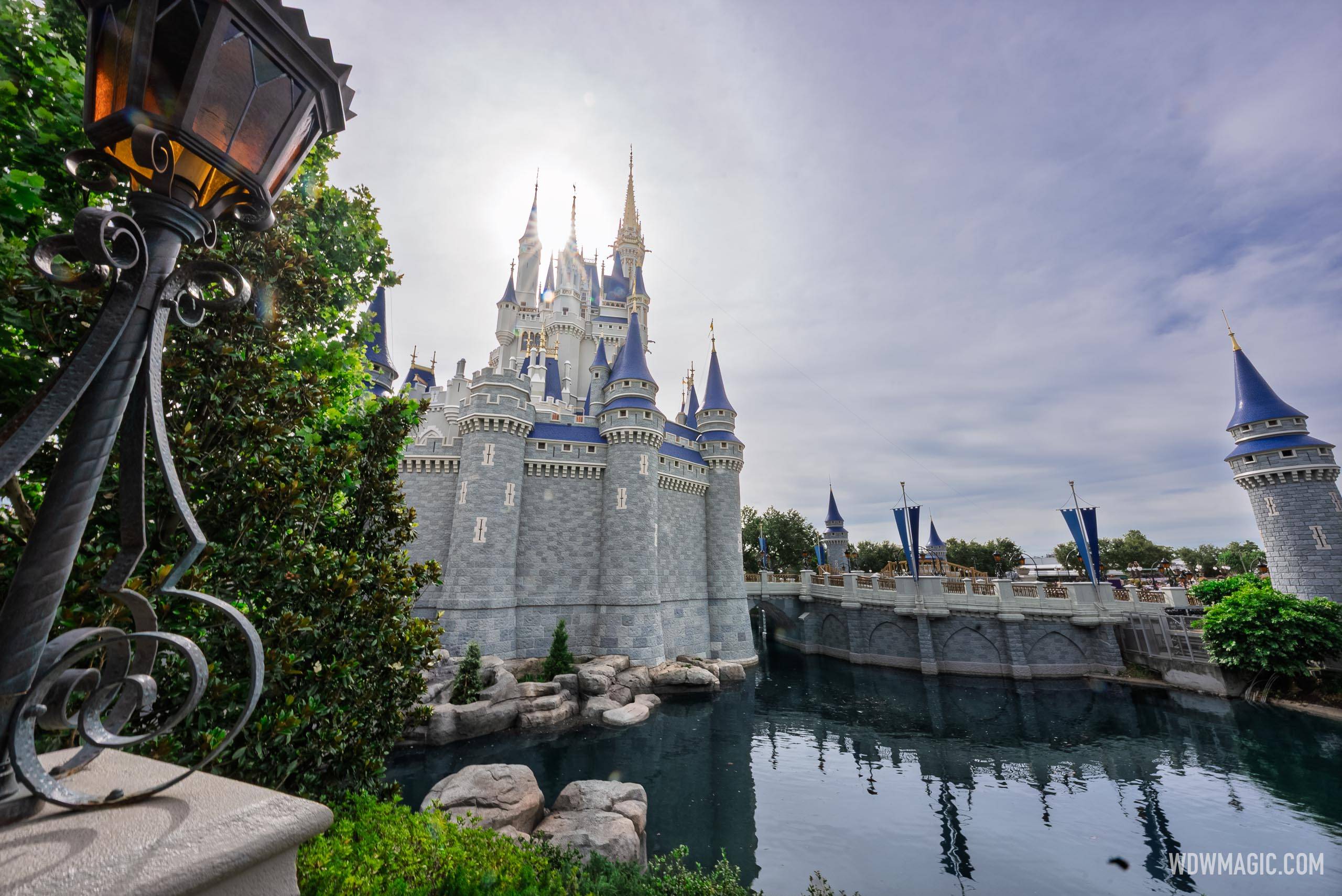 Water Returns to Cinderella Castle Moat - June 2026