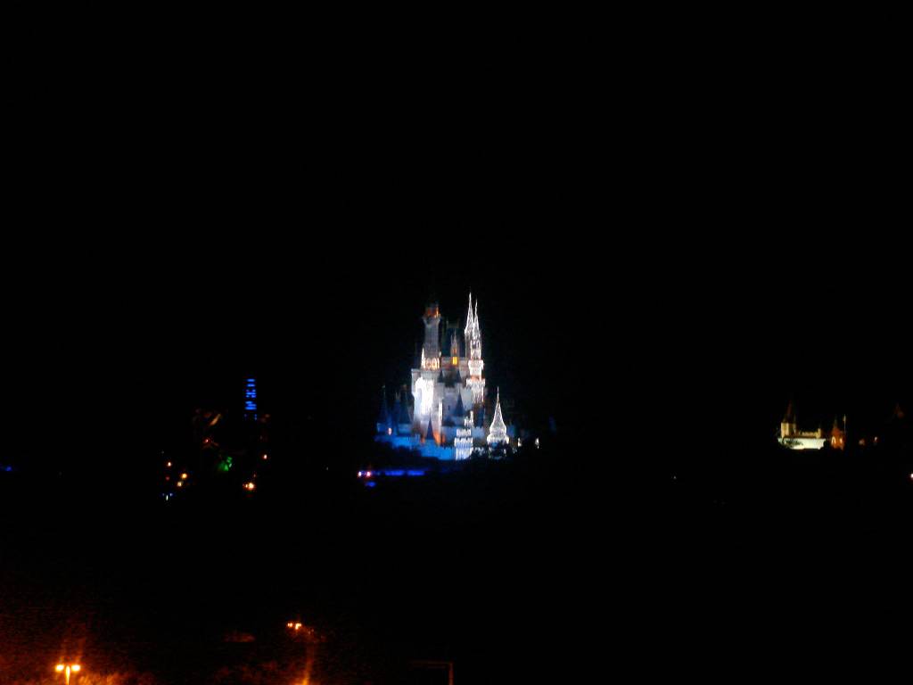 Cinderella's Holiday Wish castle dreamlights testing photos