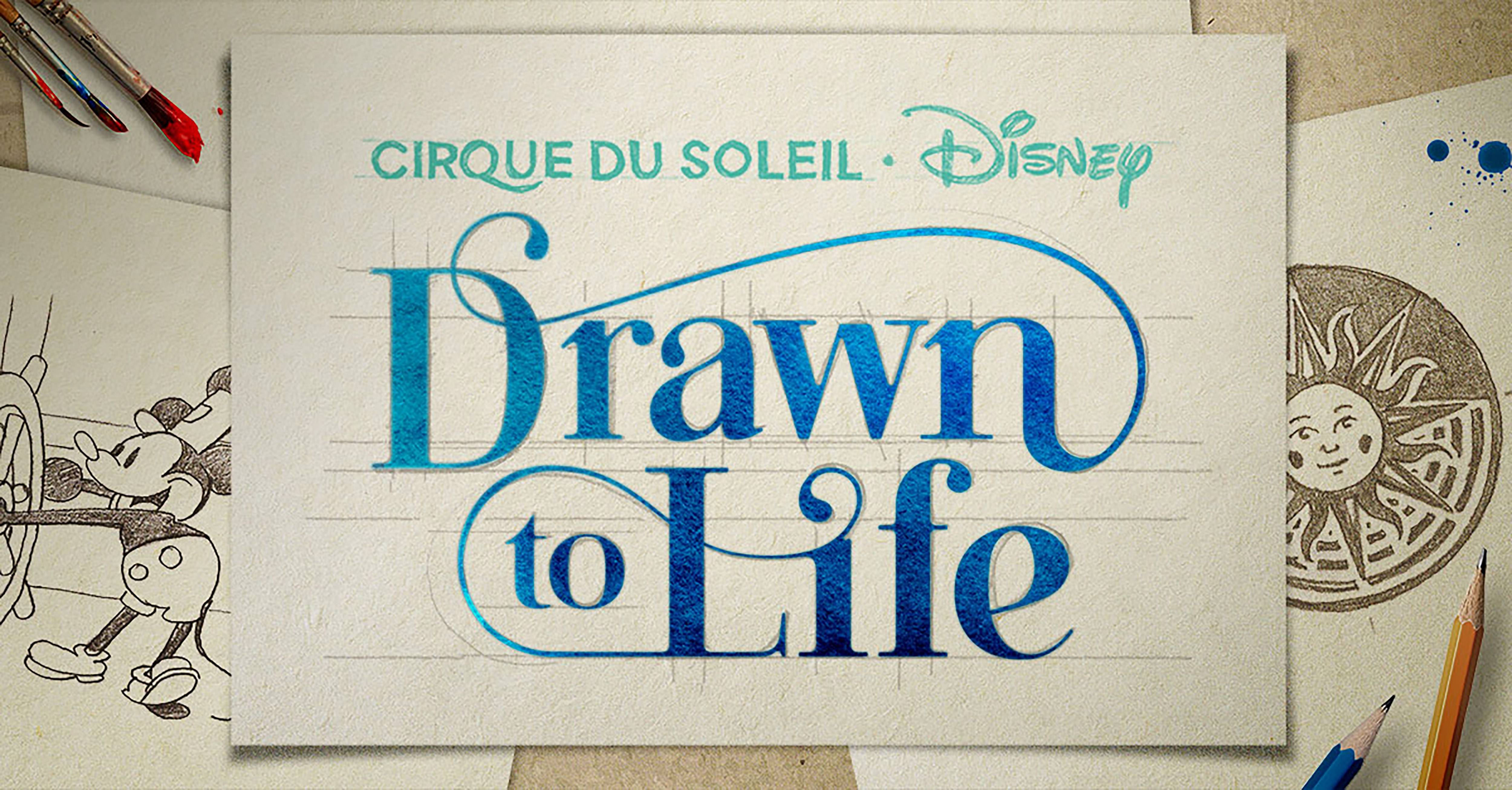 Cirque du Soleil Drawn to Life logo