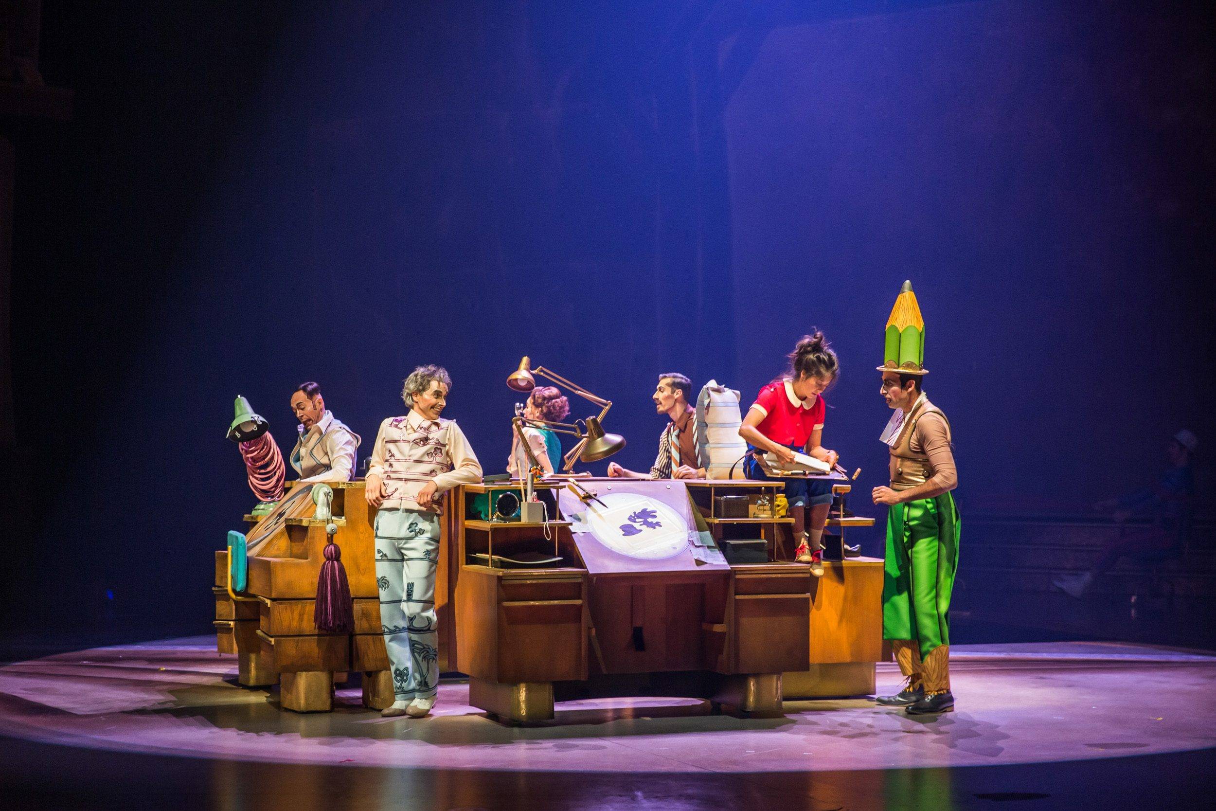 Cirque du Soleil and Disney announce the addition of two new acts as 'Drawn  to Life' nears its premiere at Walt Disney World