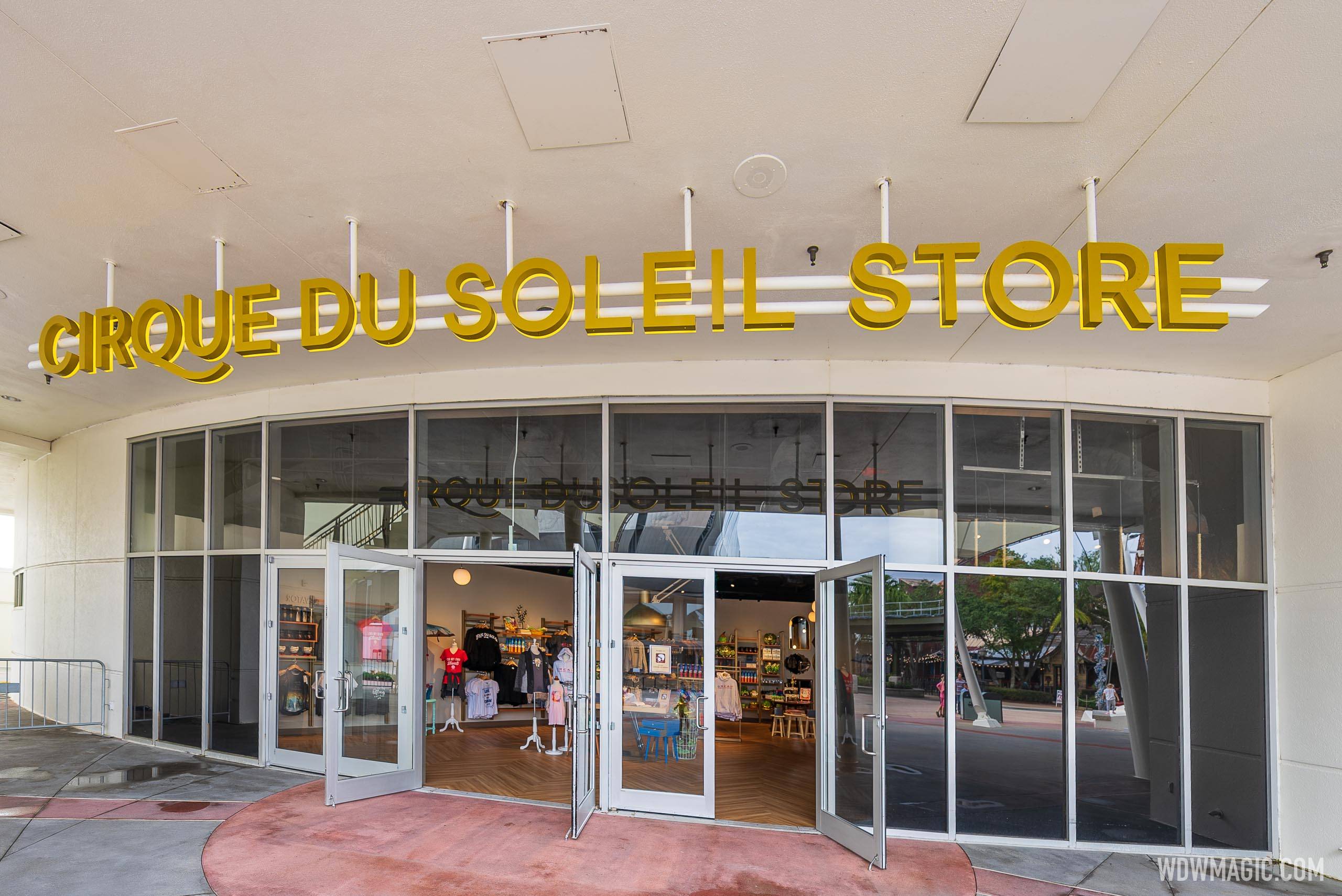 Cirque du Soleil Store reopens at Disney Springs