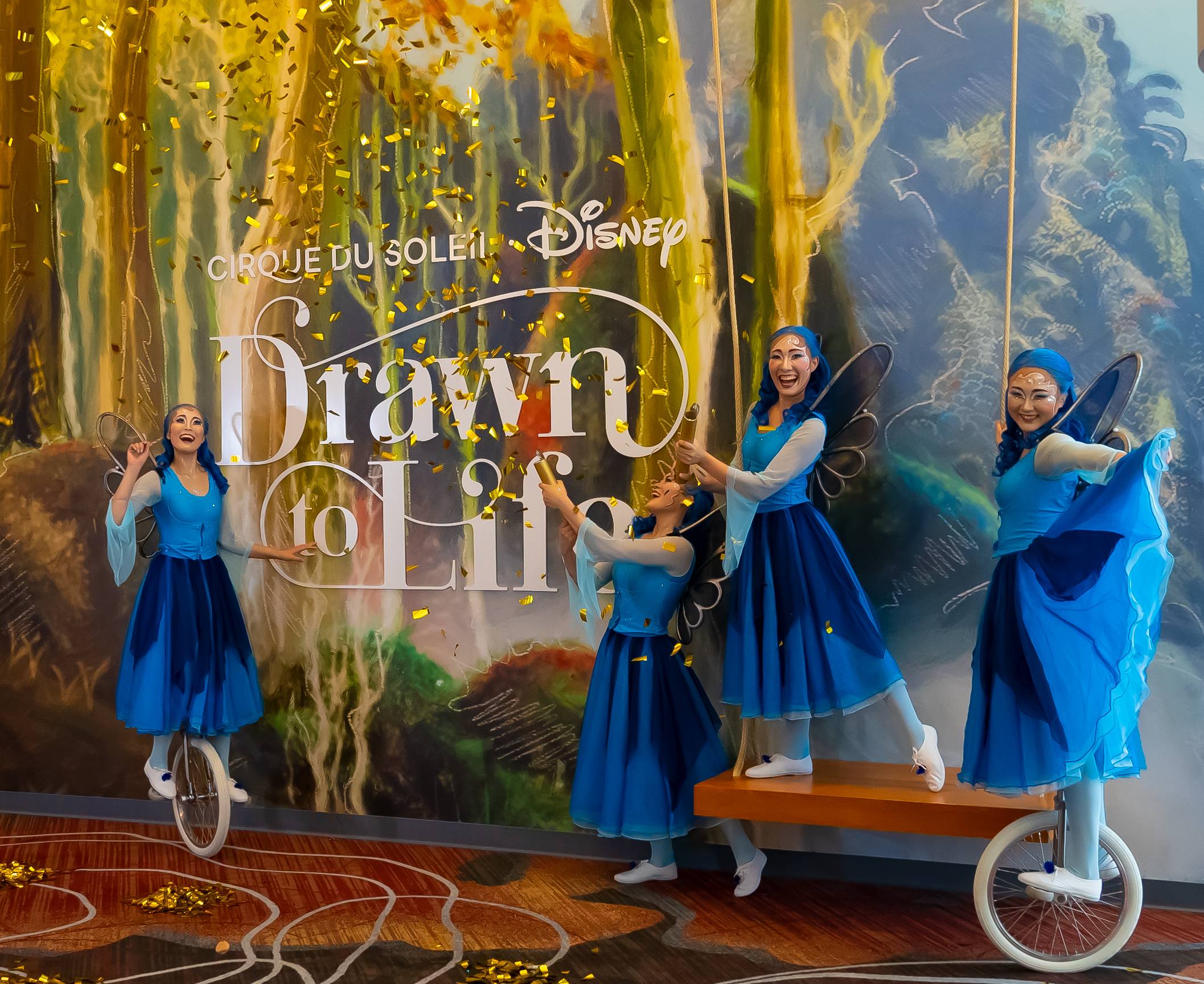 A look at the thrilling new acts joining Drawn to Life by Cirque du Soleil  and Disney as part of ongoing show evolution