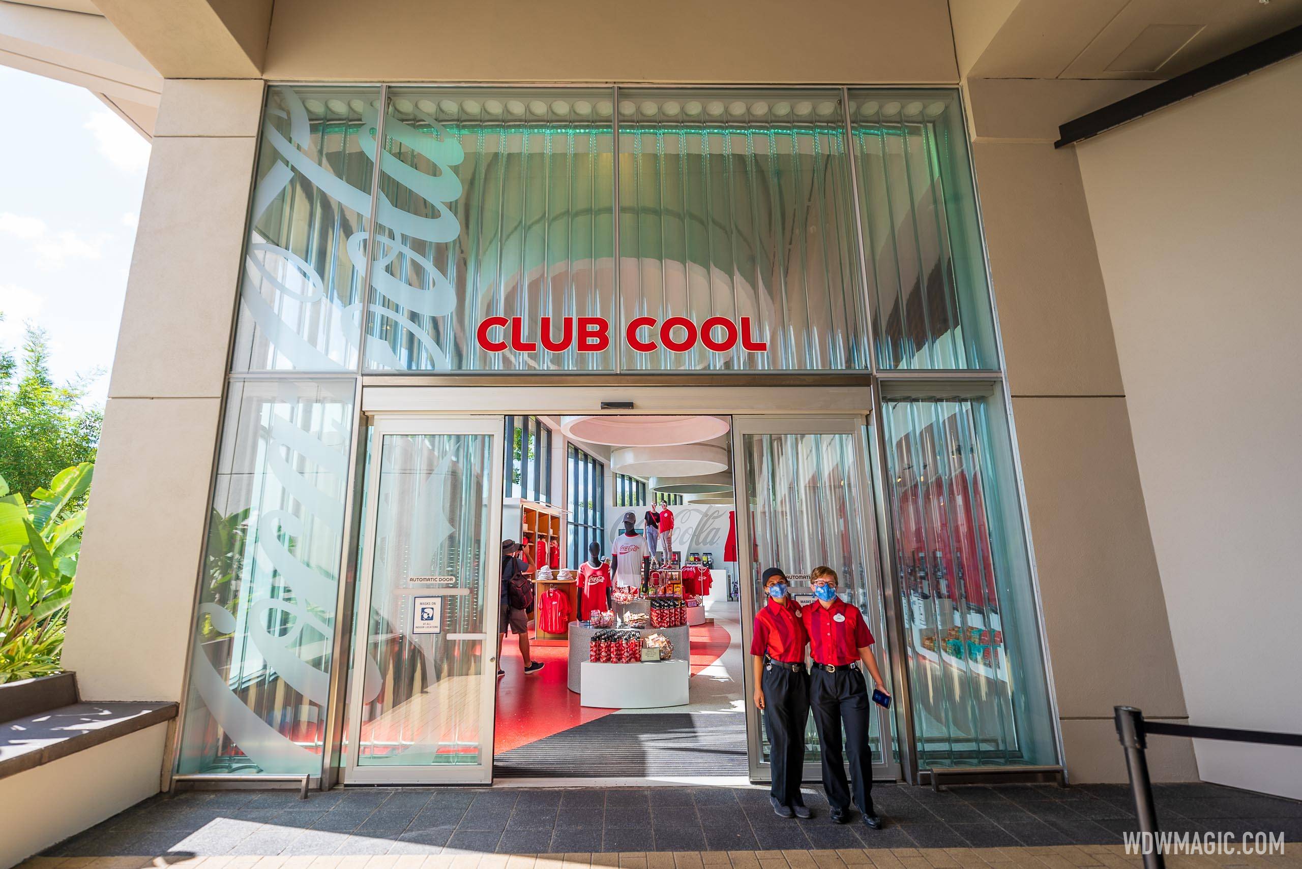 EPCOT'S brand new Club Cool now open at Walt Disney World