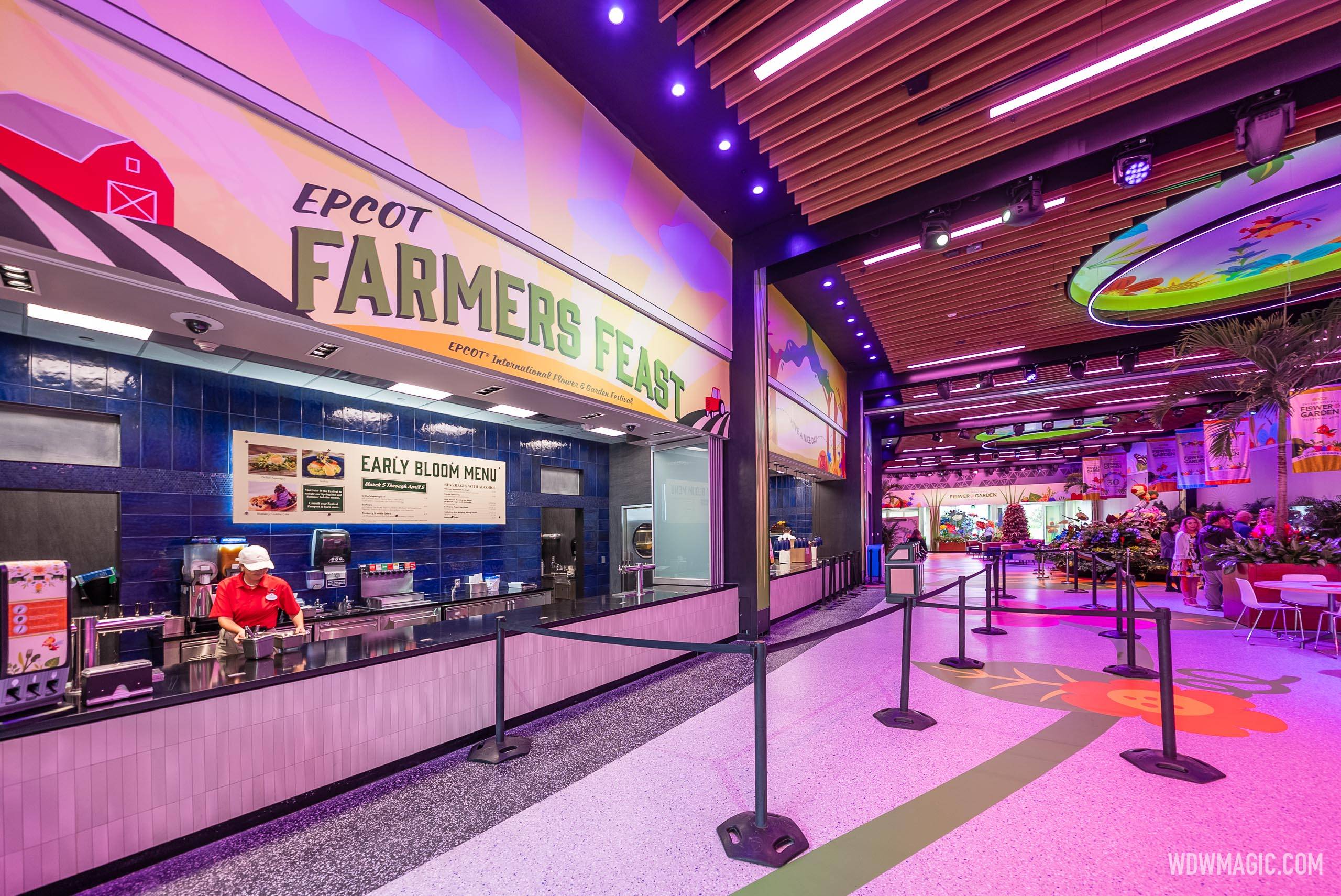 CommuniCore Hall for EPCOT's 2025 Flower and Garden Festival