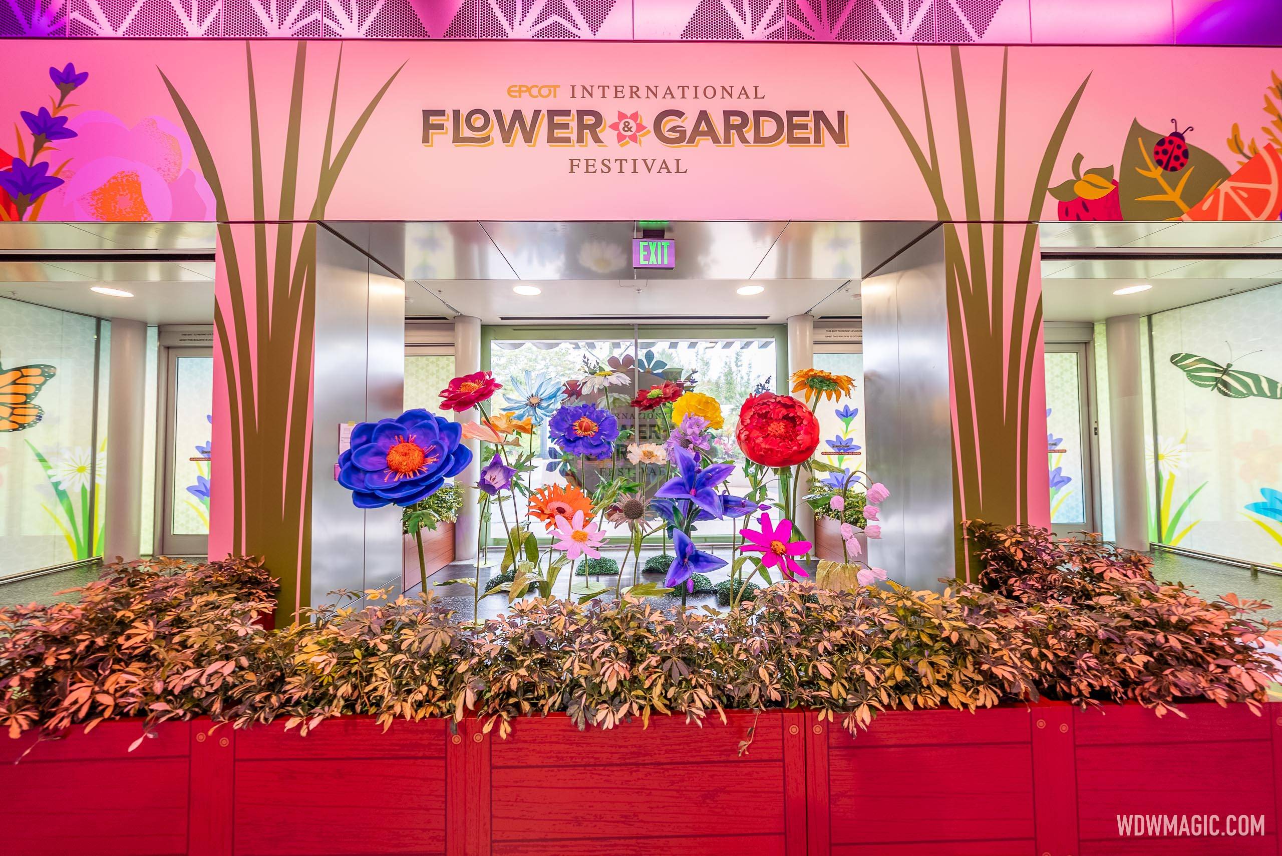 CommuniCore Hall for EPCOT's 2025 Flower and Garden Festival