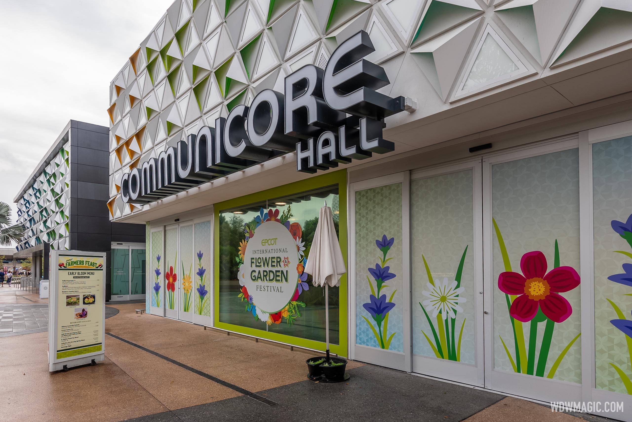 CommuniCore Hall for EPCOT's 2025 Flower and Garden Festival