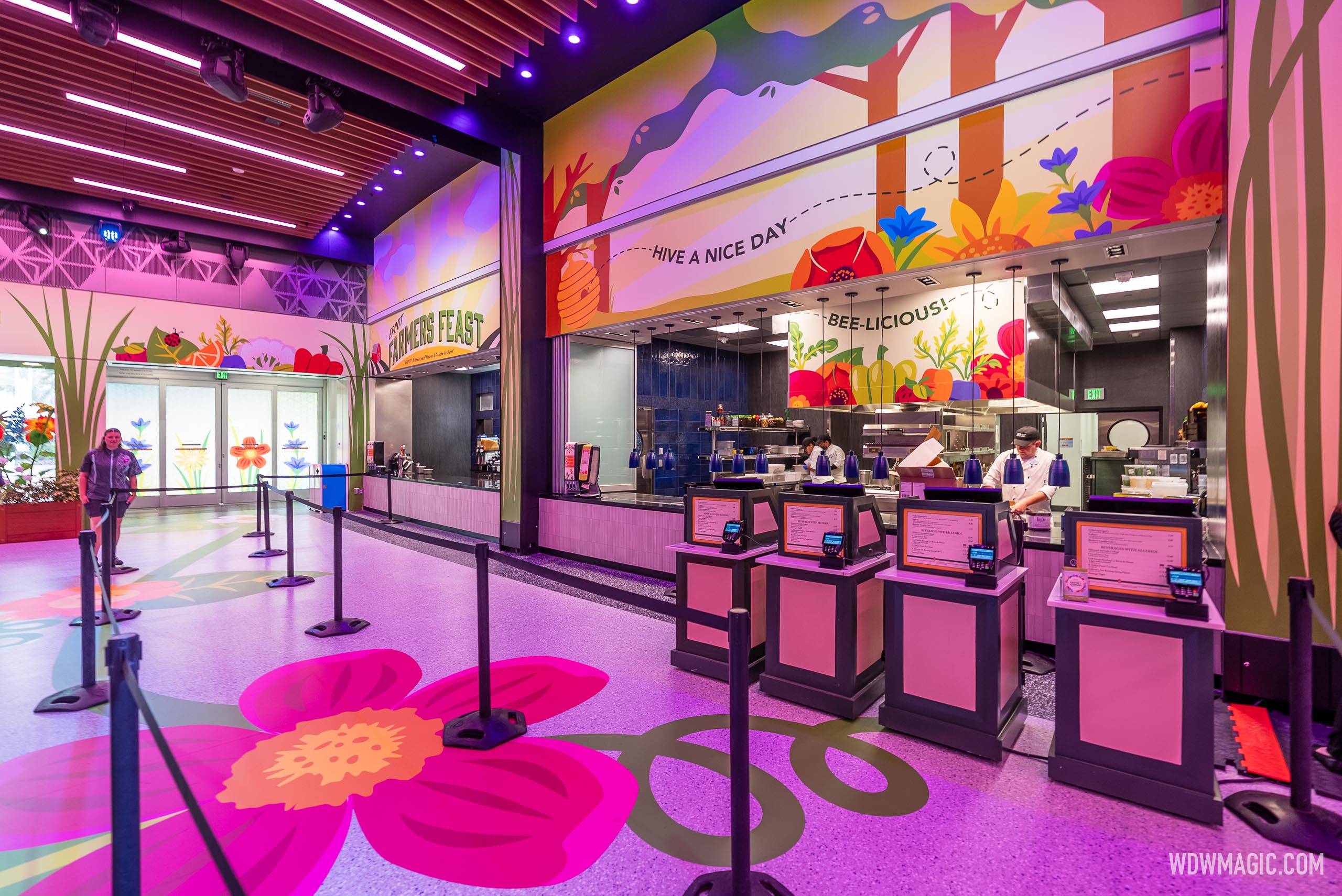CommuniCore Hall for EPCOT's 2025 Flower and Garden Festival