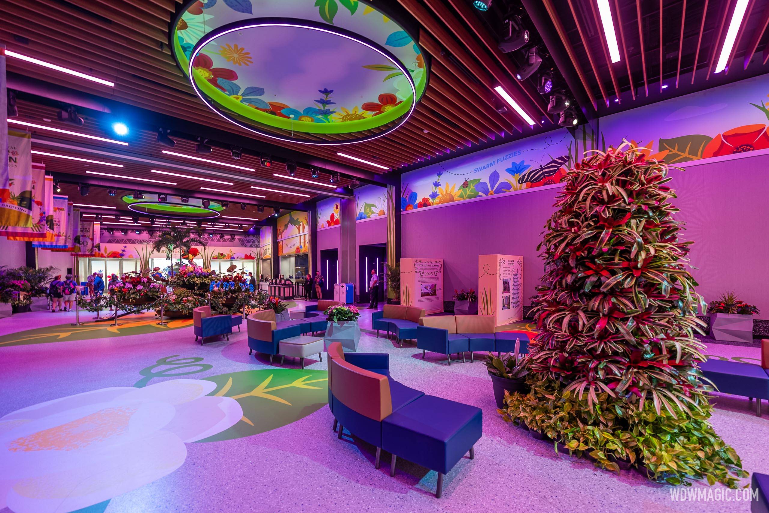 CommuniCore Hall for EPCOT's 2025 Flower and Garden Festival