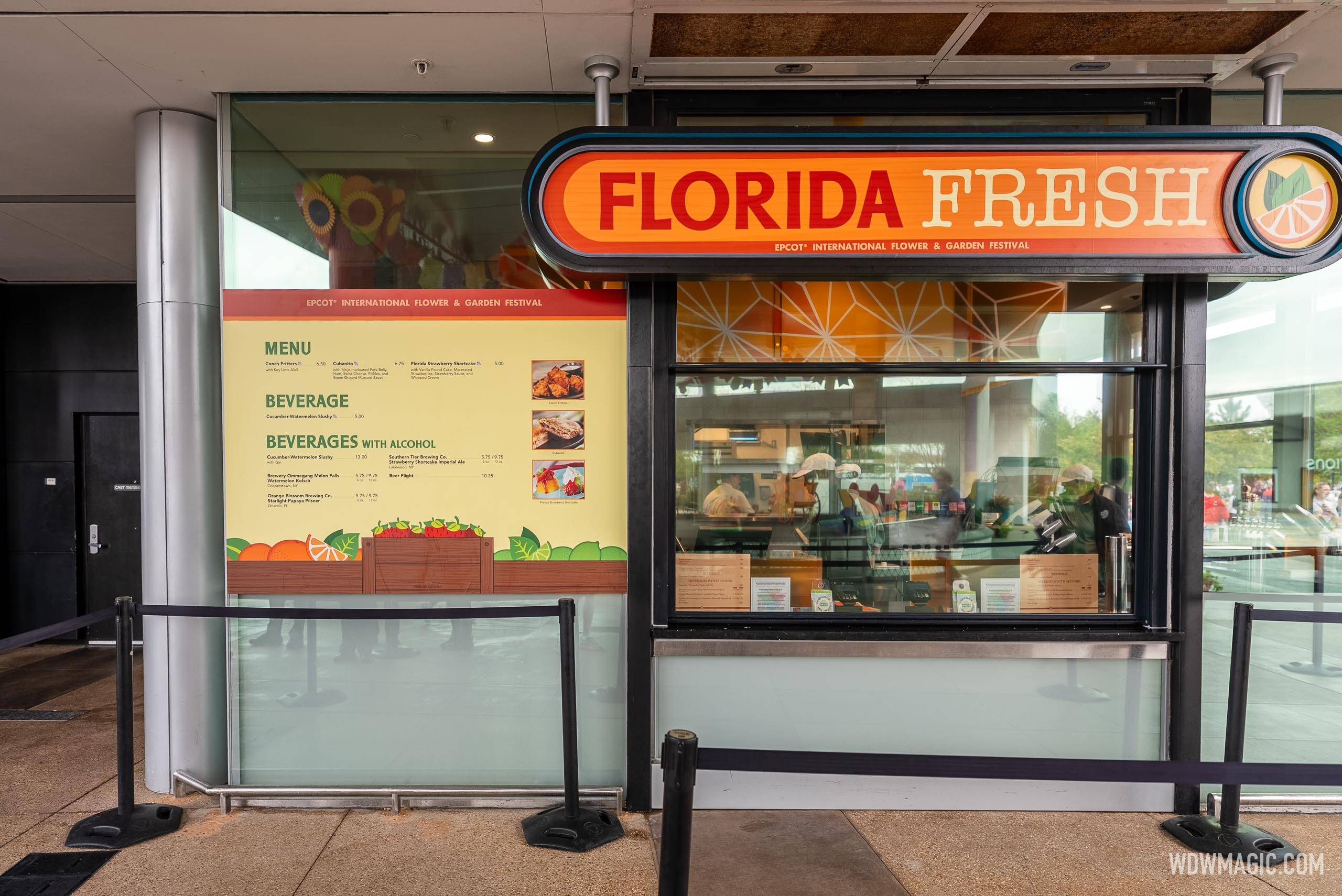 CommuniCore Hall for EPCOT's 2025 Flower and Garden Festival