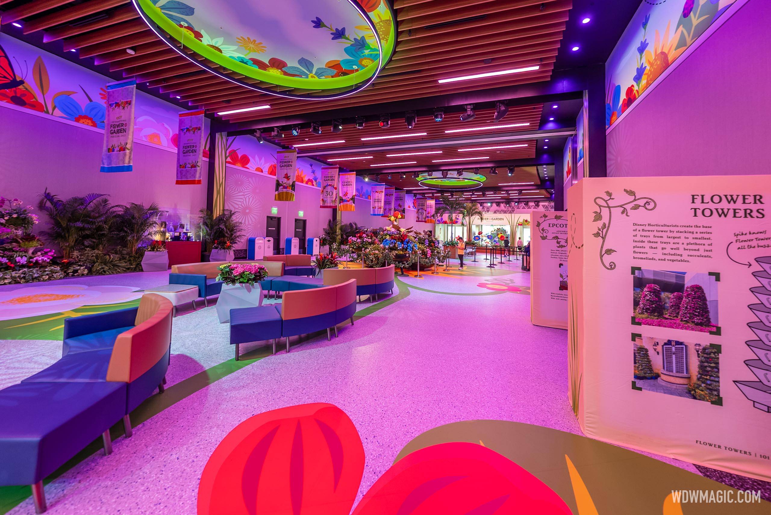 CommuniCore Hall for EPCOT's 2025 Flower and Garden Festival