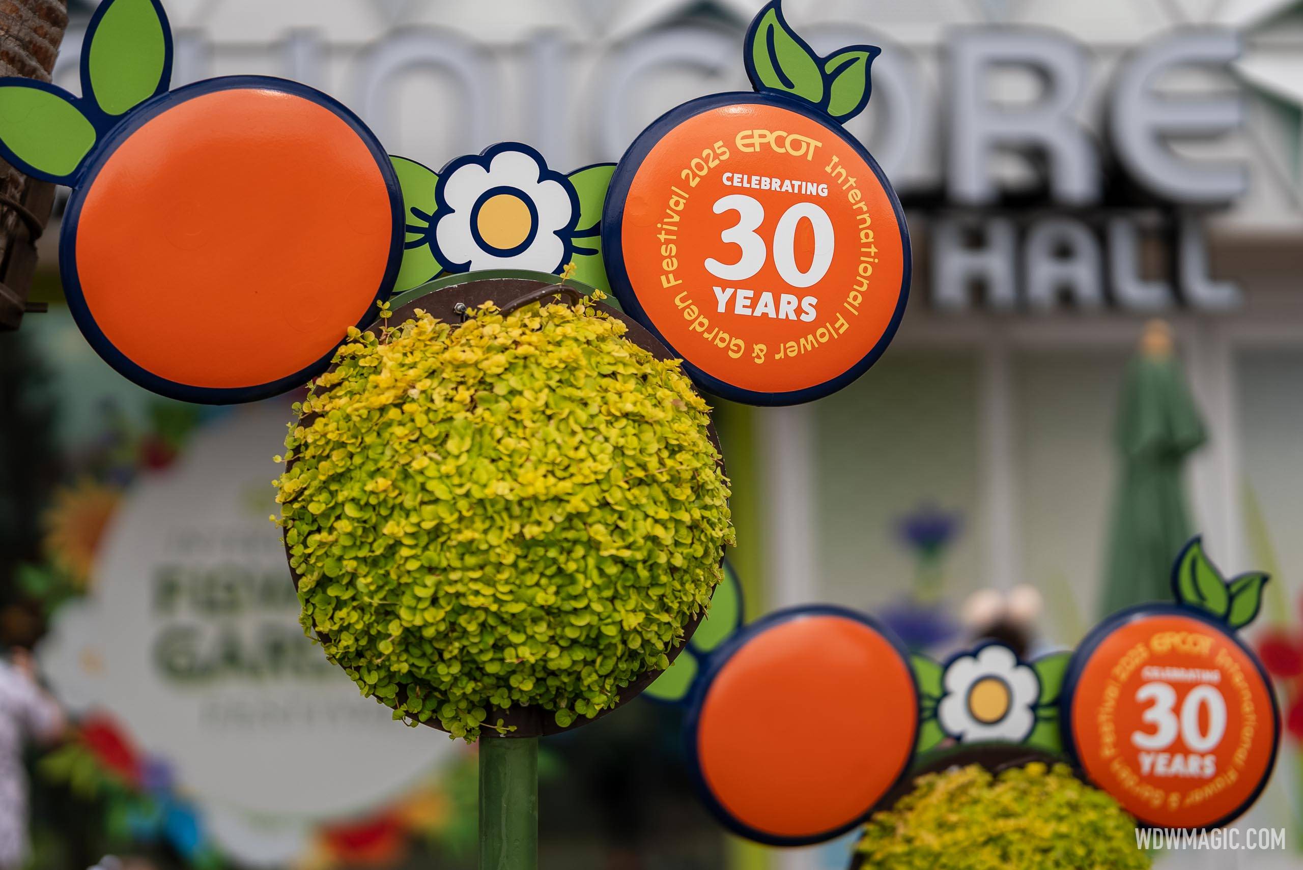 CommuniCore Hall for EPCOT's 2025 Flower and Garden Festival