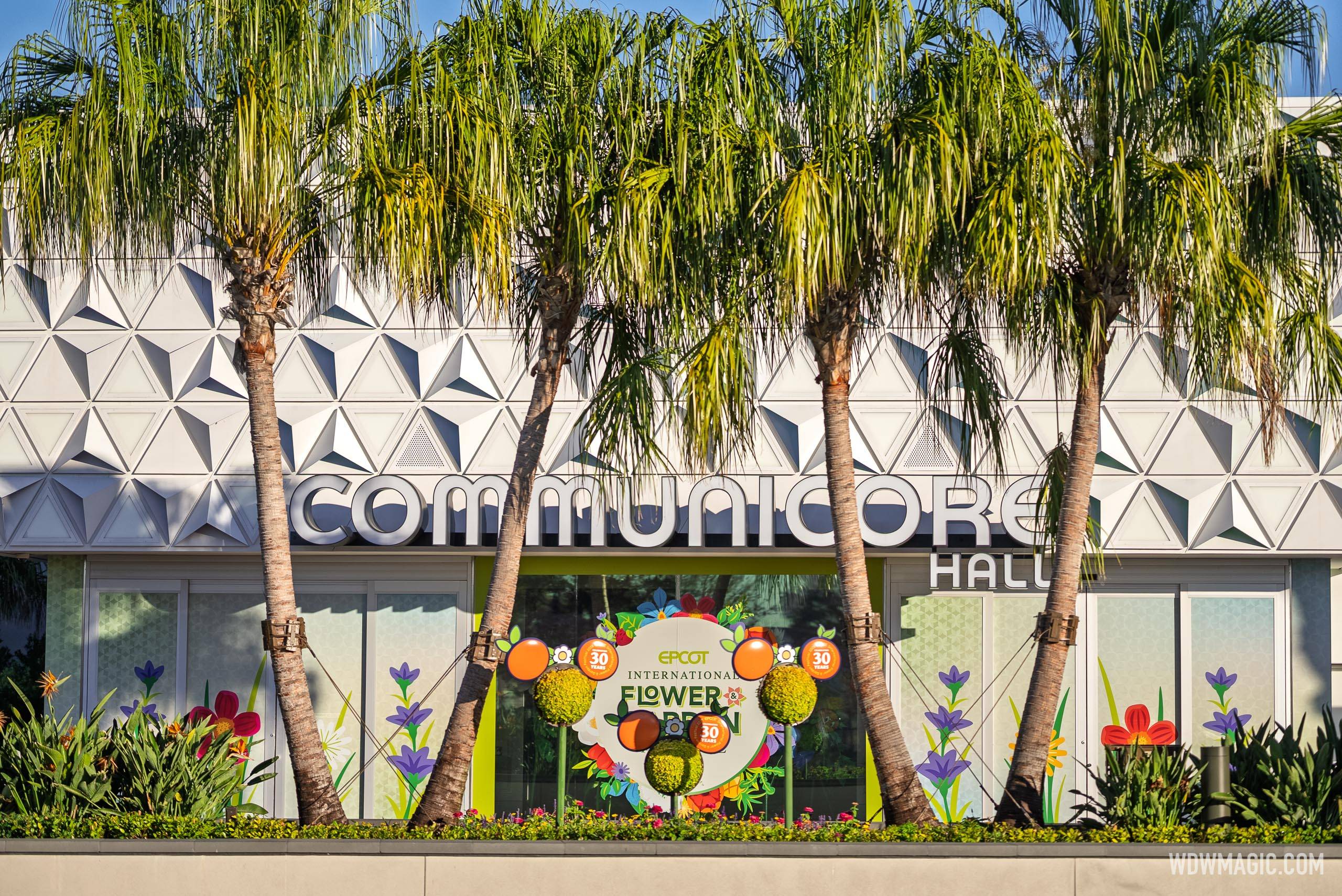 CommuniCore Hall for EPCOT's 2025 Flower and Garden Festival