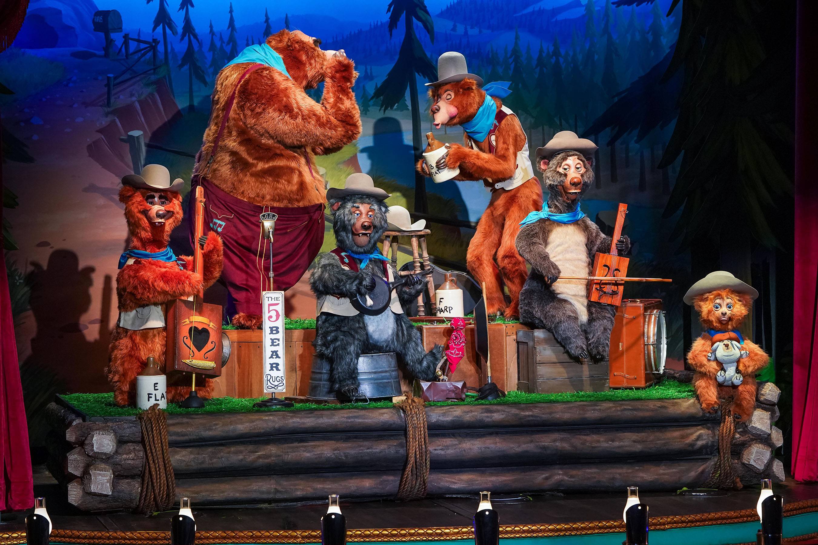 Country Bear Musical Jamboree characters