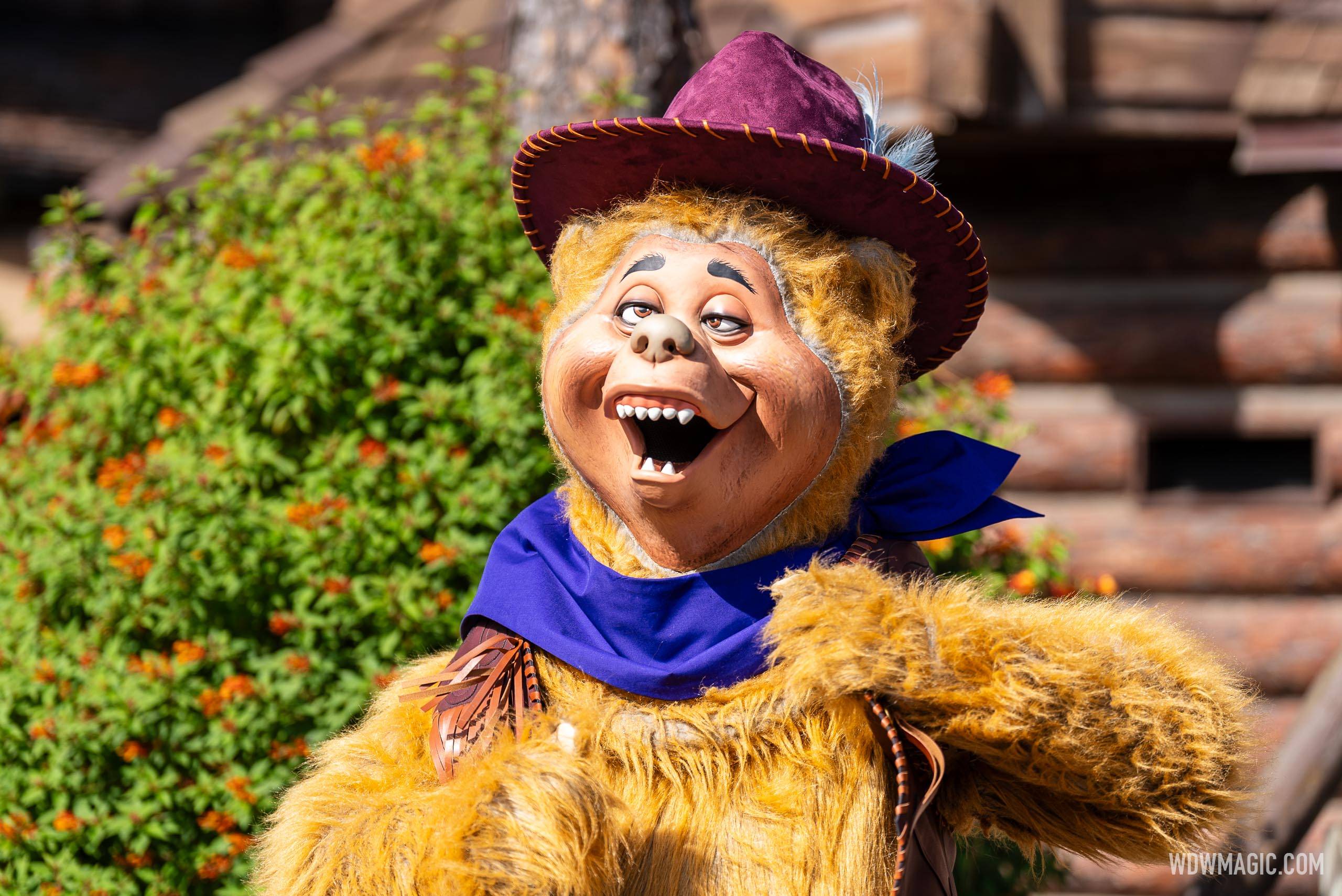 Country Bear Musical Jamboree Character meet and greet costumes