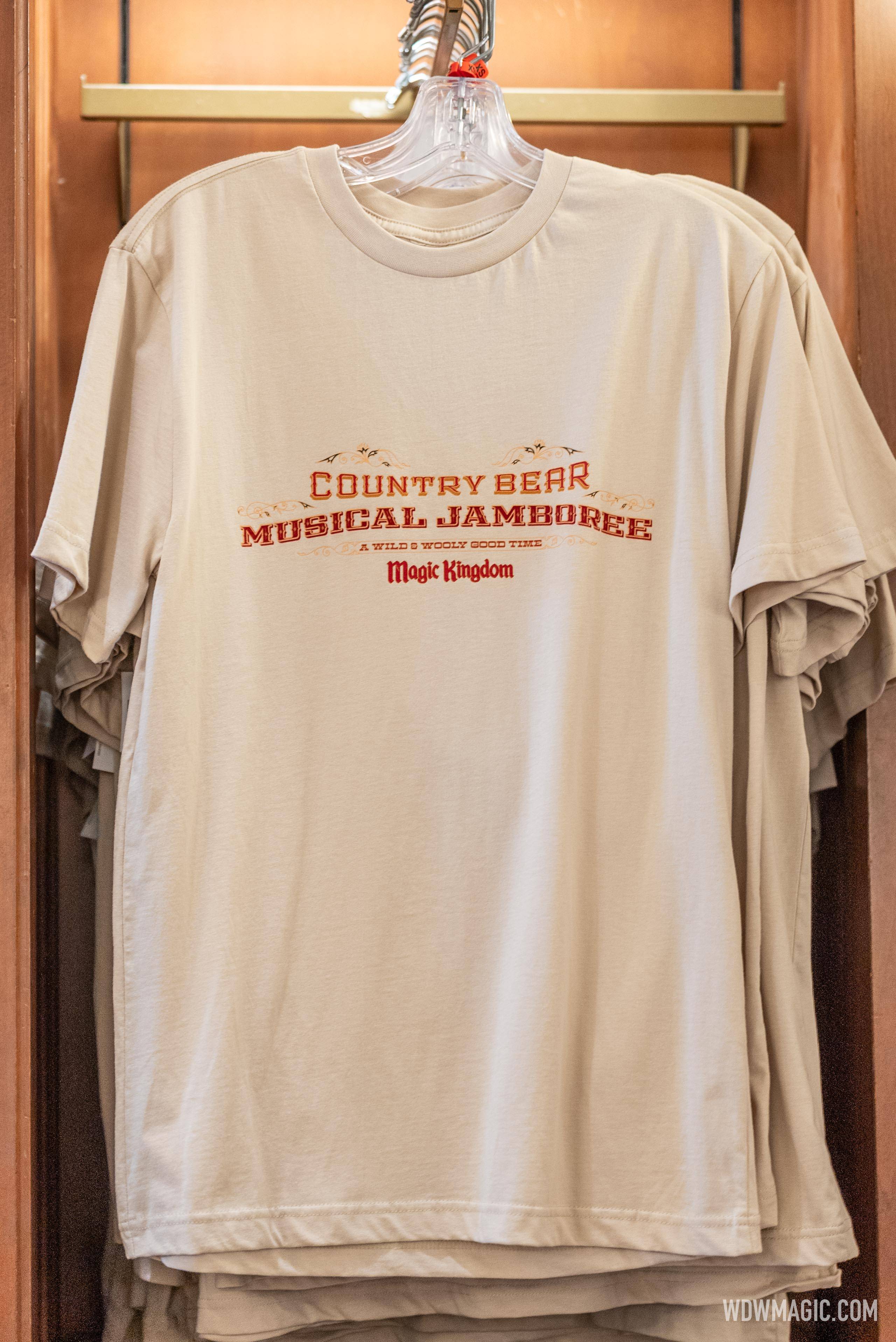 Country Bear Musical Jamboree t-shirt front