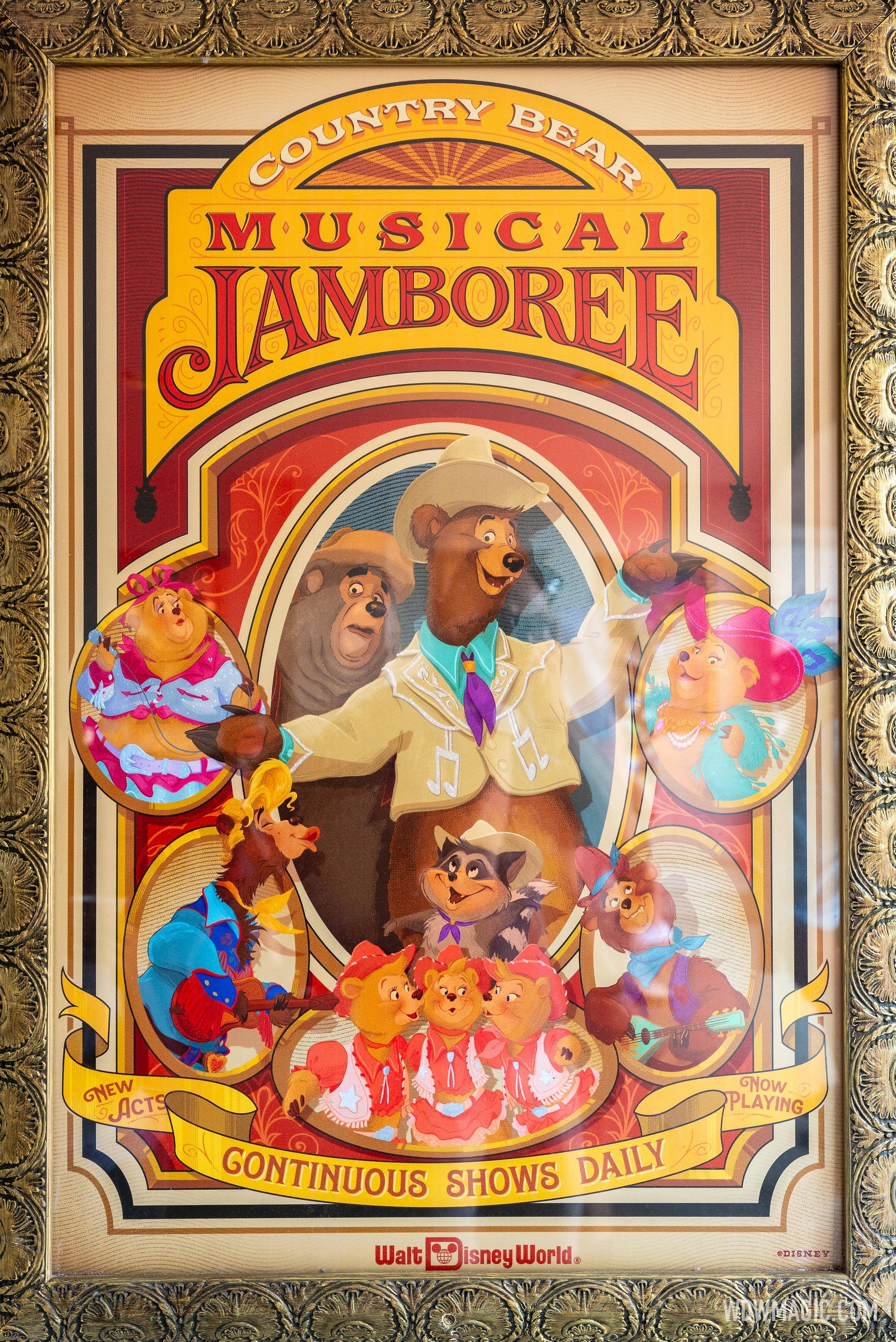 Country Bear Musical Jamboree attraction poster