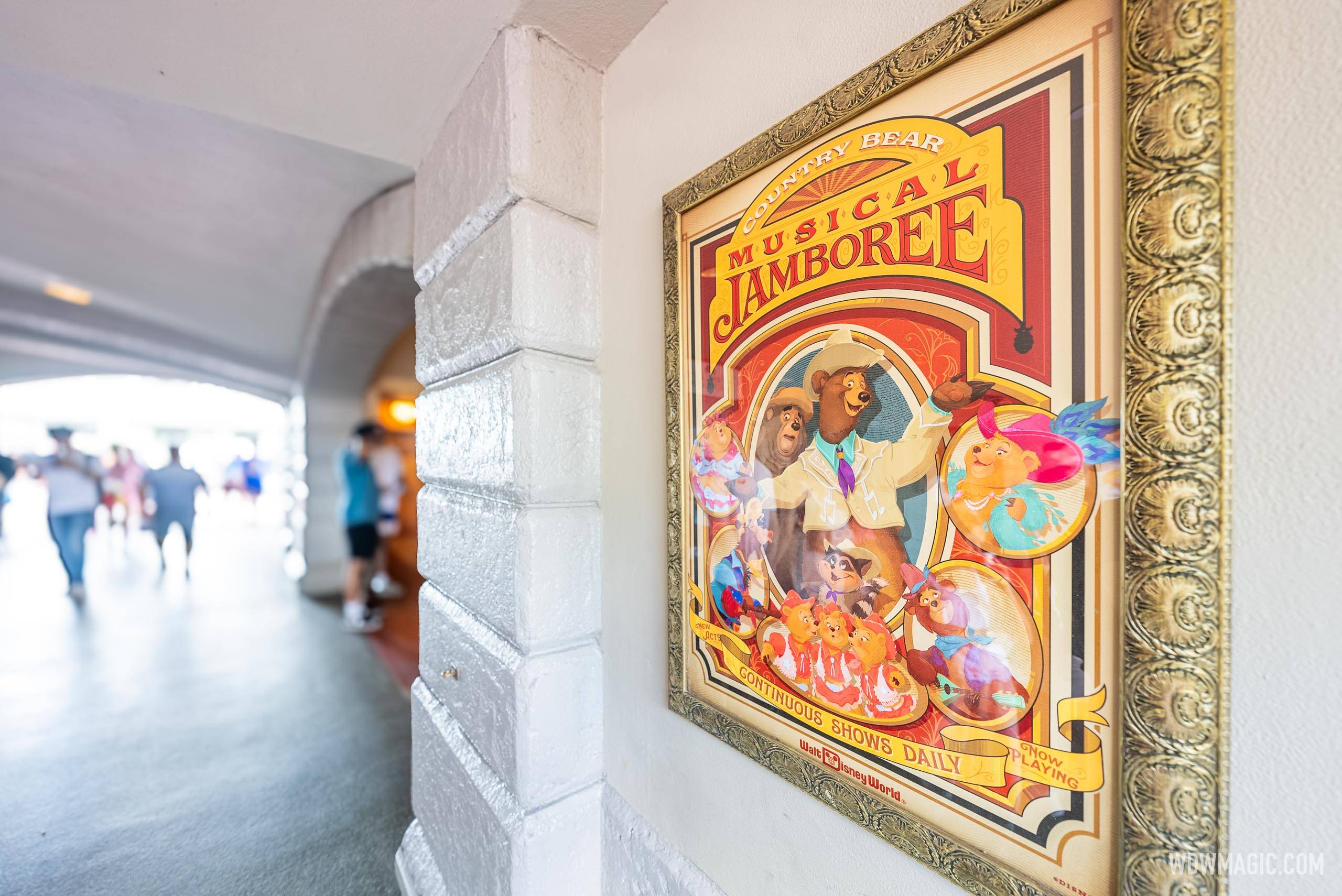 Disney Pays Homage to Original 1971 LP with New Country Bear Musical Jamboree Attraction Poster at Magic Kingdom
