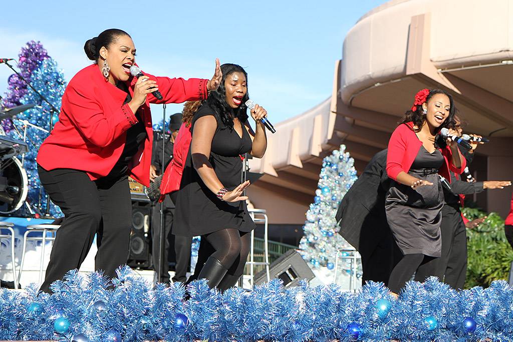 Photos and video from the opening day of 'Joyful! A Gospel Celebration of the Season' featuring D'Vine Voices