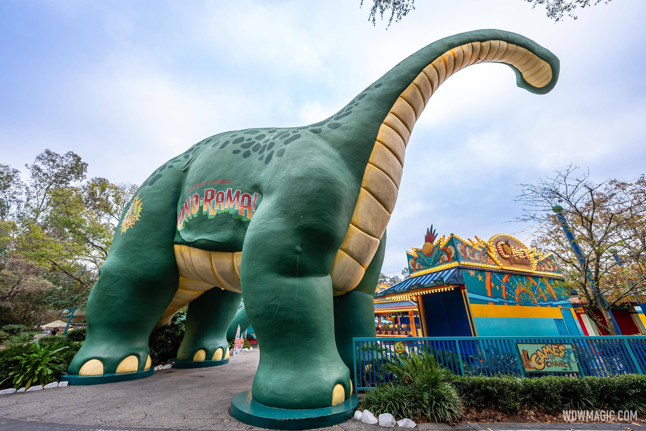 Chester and Hester’s Dino-Rama Fossil Fun Midway Games