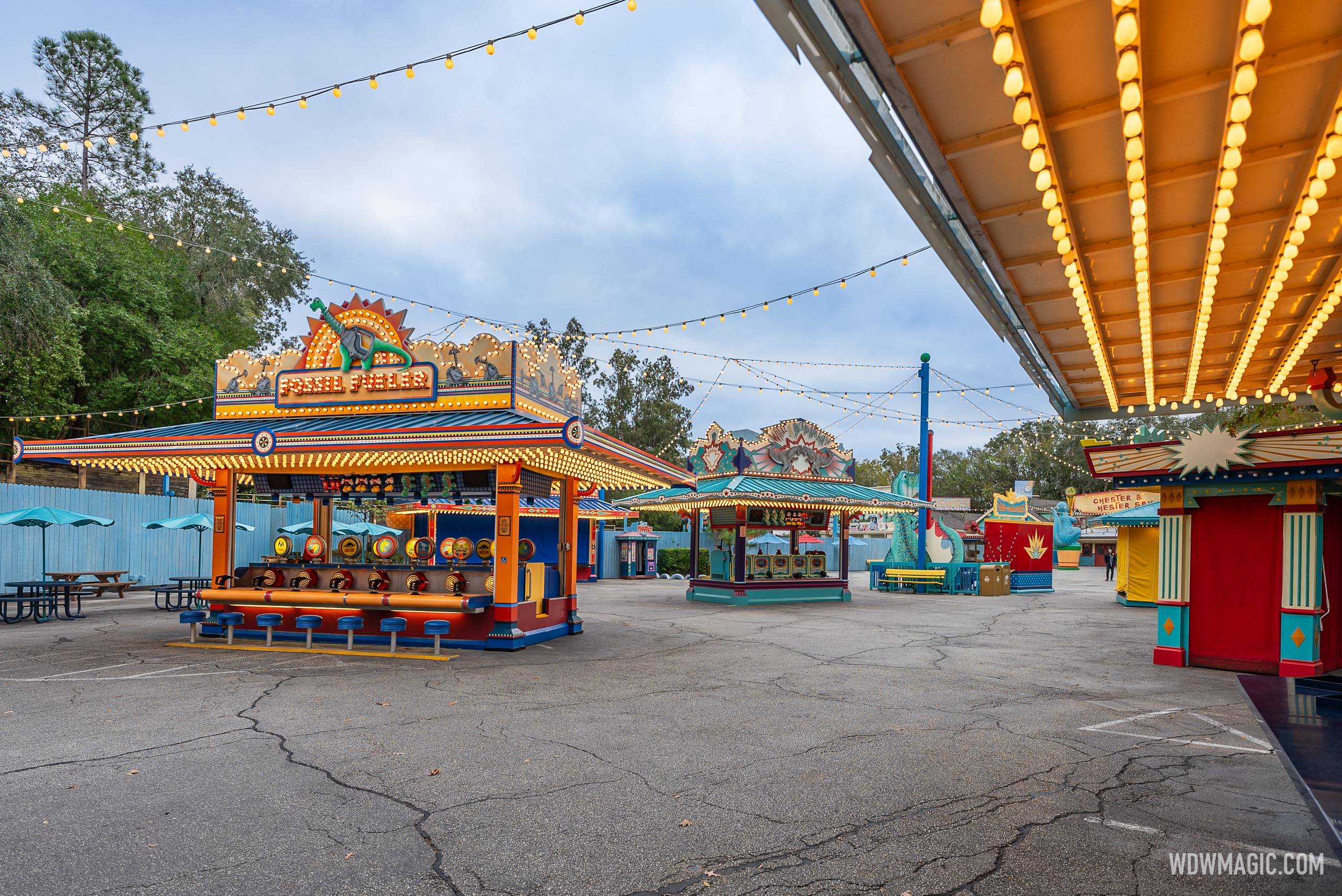 Chester and Hester’s Dino-Rama Fossil Fun Midway Games