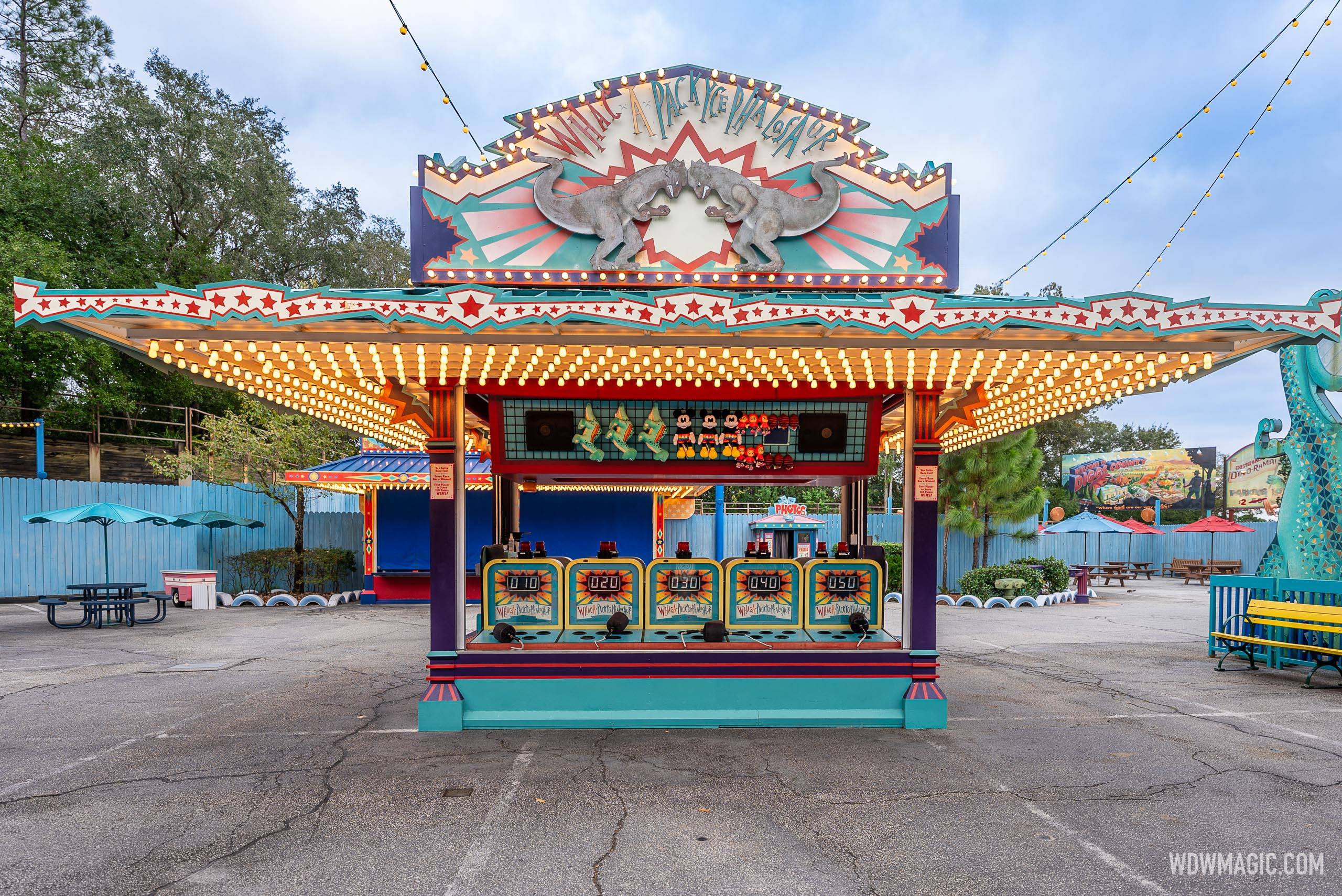 Chester and Hester’s Dino-Rama Fossil Fun Midway Games