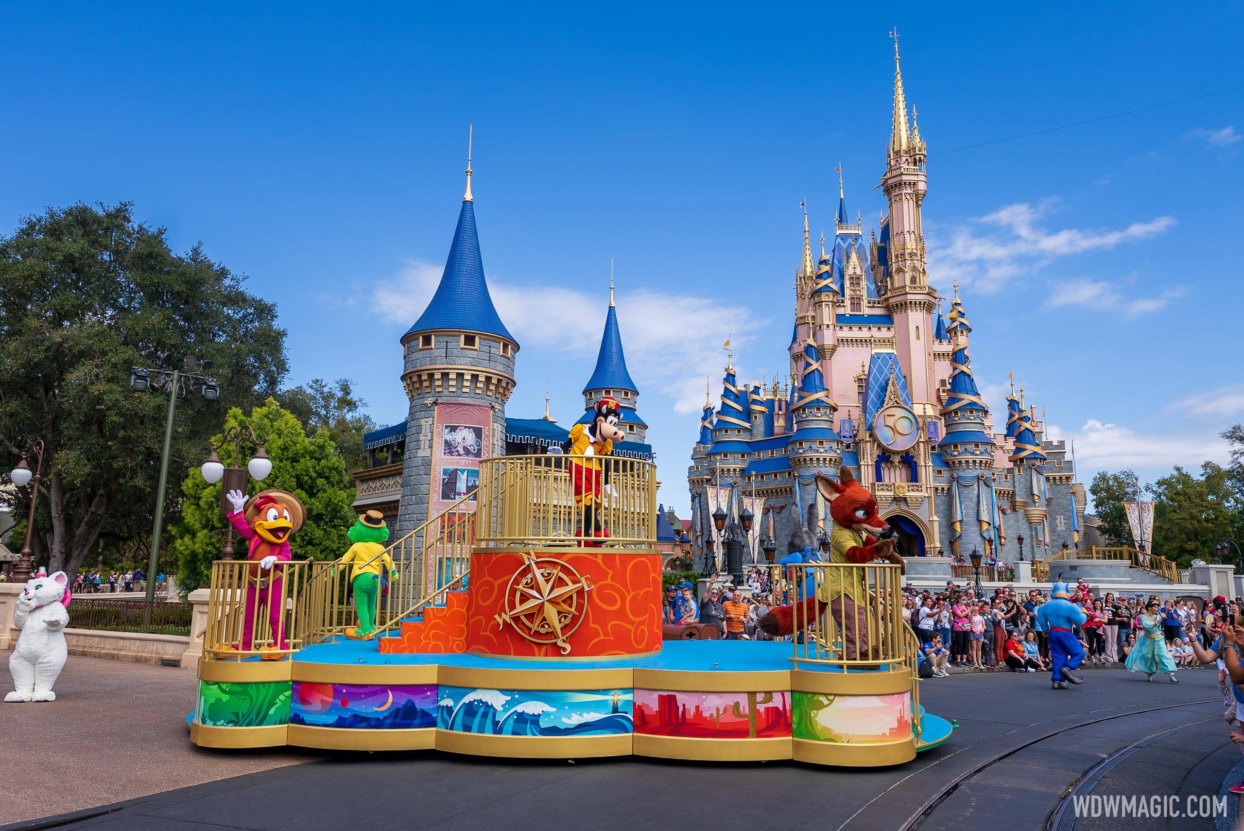 All-new 'Disney Adventure Friends Cavalcade' debuts at Walt Disney World's  Magic Kingdom