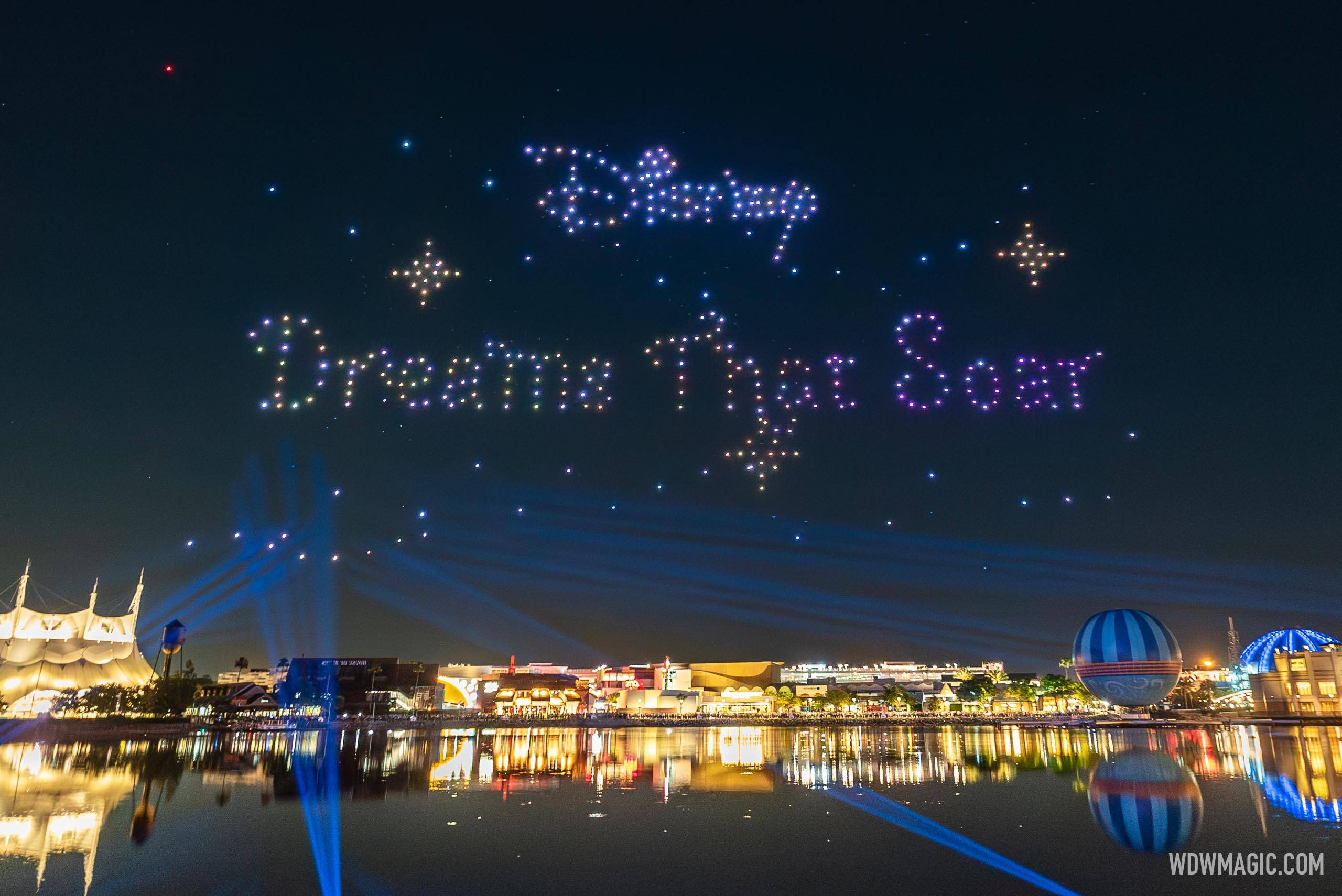 Walt Disney World Wows with First-Ever 'Disney Dreams that Soar' Drone Show