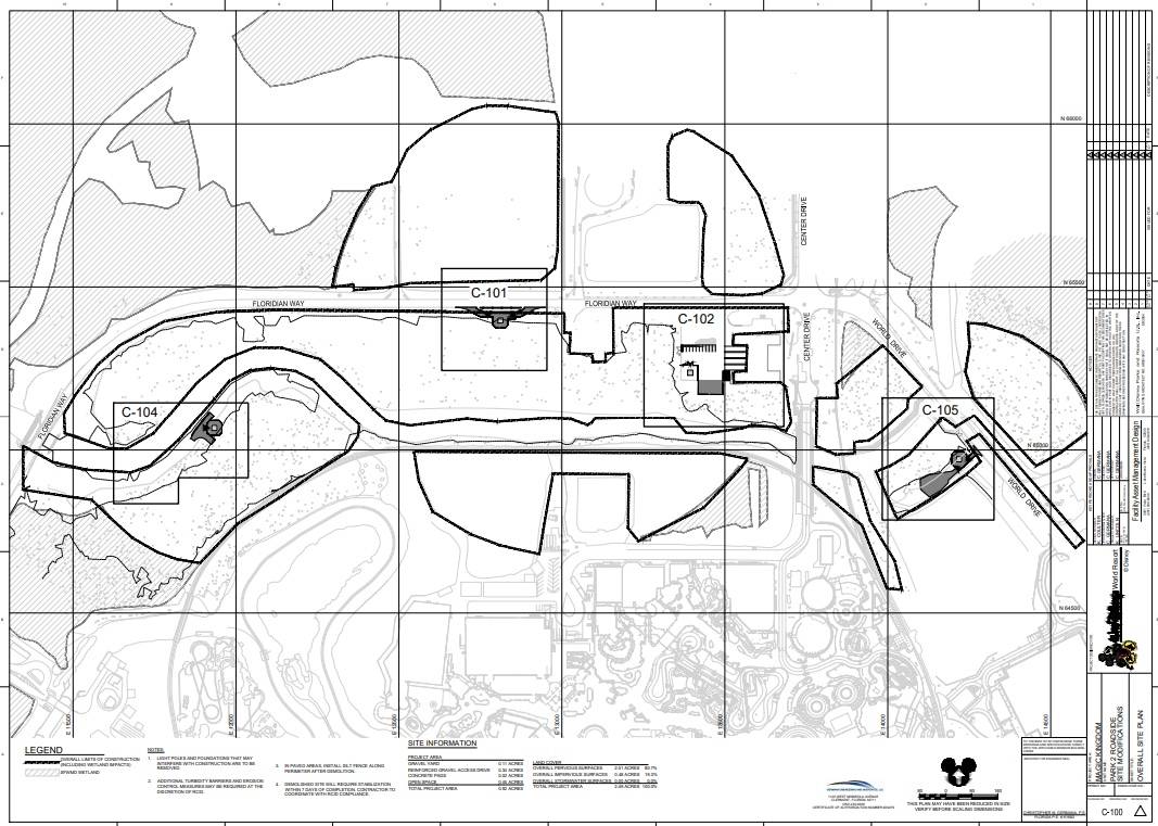 Magic Kingdom perimeter firework launch pad permit plans