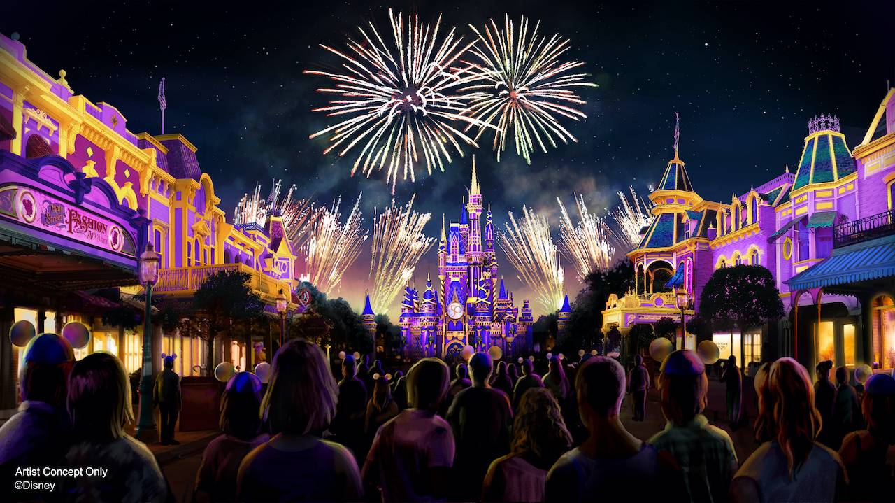First performance of 'Disney Enchantment' live from Magic Kingdom tonight at 10:15pm