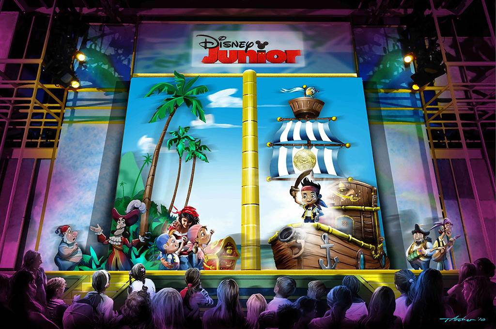 "Disney Junior - Live on Stage!" concept art