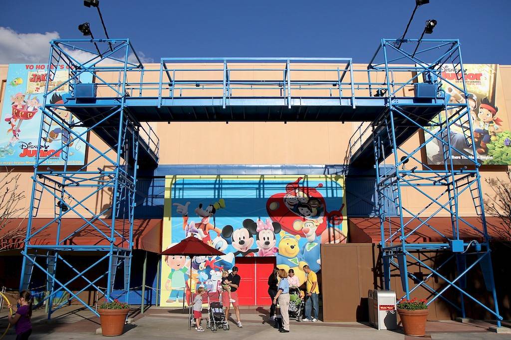 A look at the 'Disney Junior - Live on Stage!' building, now set 
