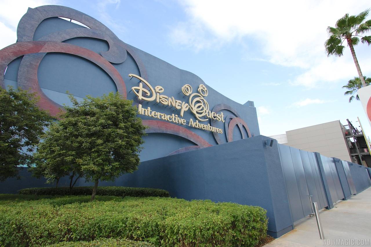 PHOTOS - Updated look at the Disney Quest exterior refurbishment