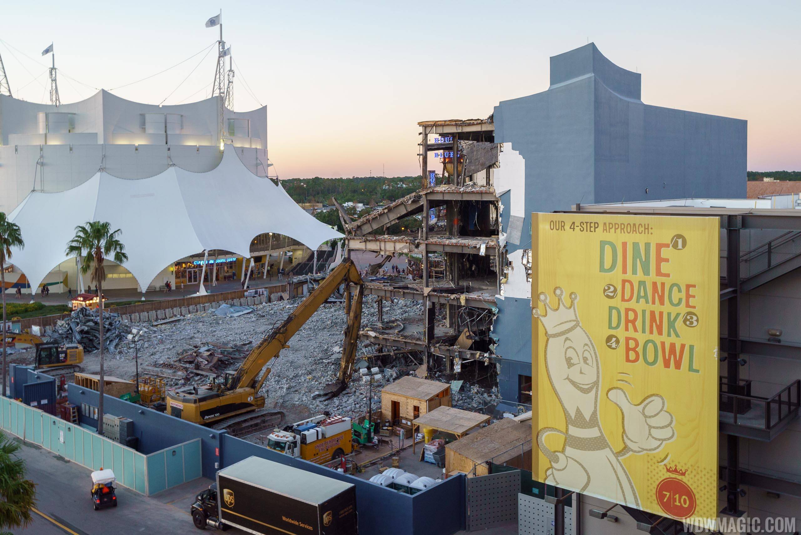 PHOTOS - Only a small section of Disney Quest remains