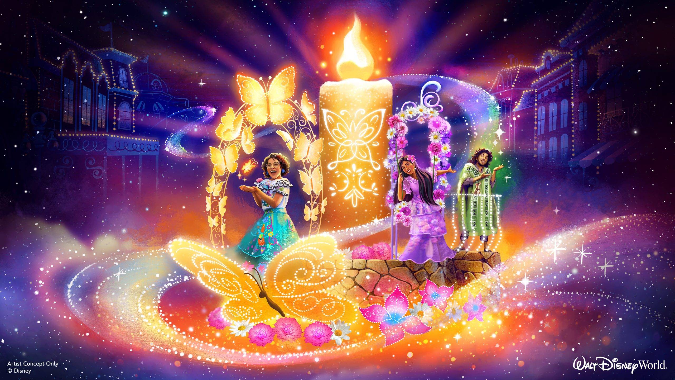 Disney Starlight Parade Concept Art