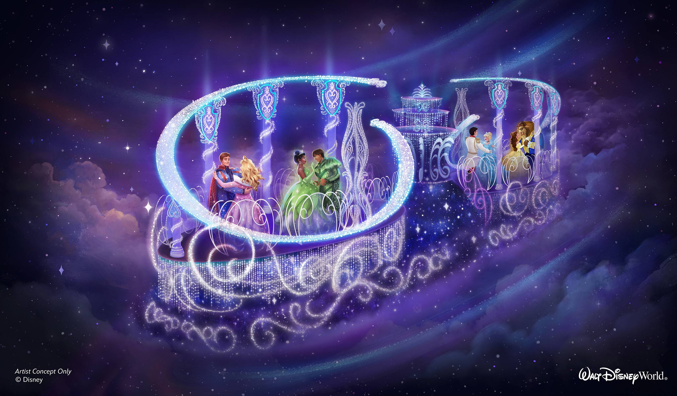 Disney Starlight Parade Concept Art