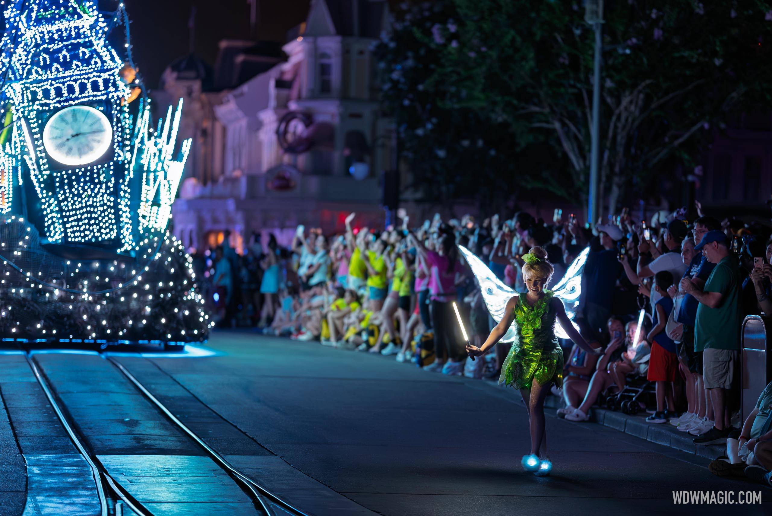 Tinker Bell and the Peter Pan Float