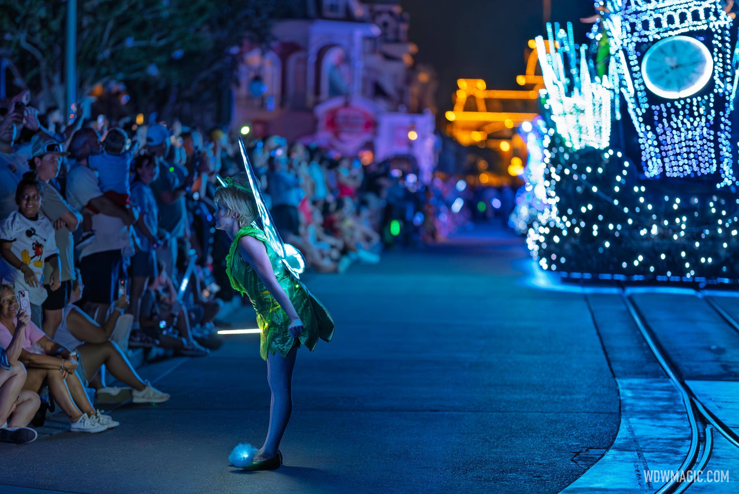 Tinker Bell and the Peter Pan Float